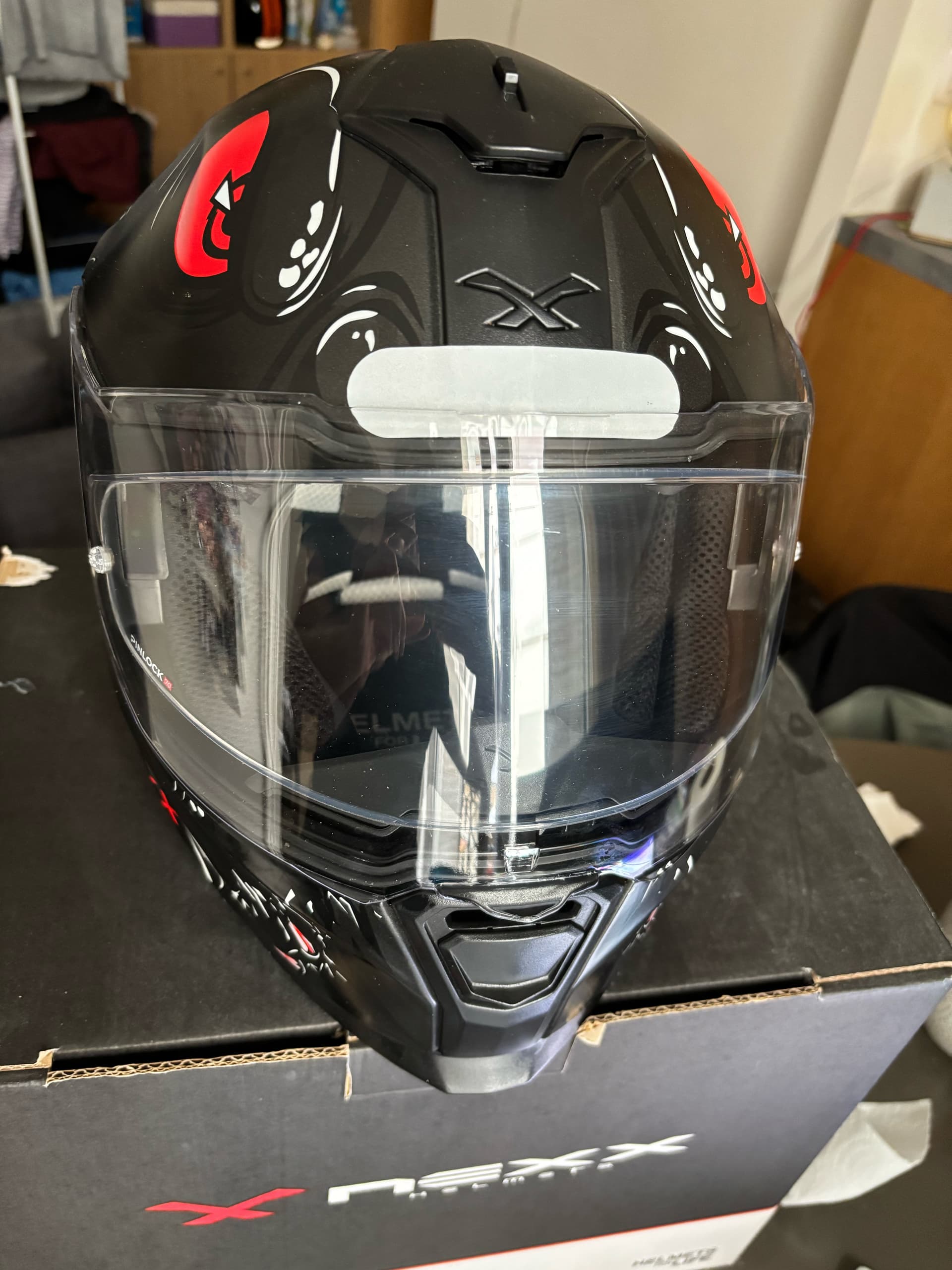 Casque Moto Nexx Sx100r Abisal presque Neuff — photo 2/3