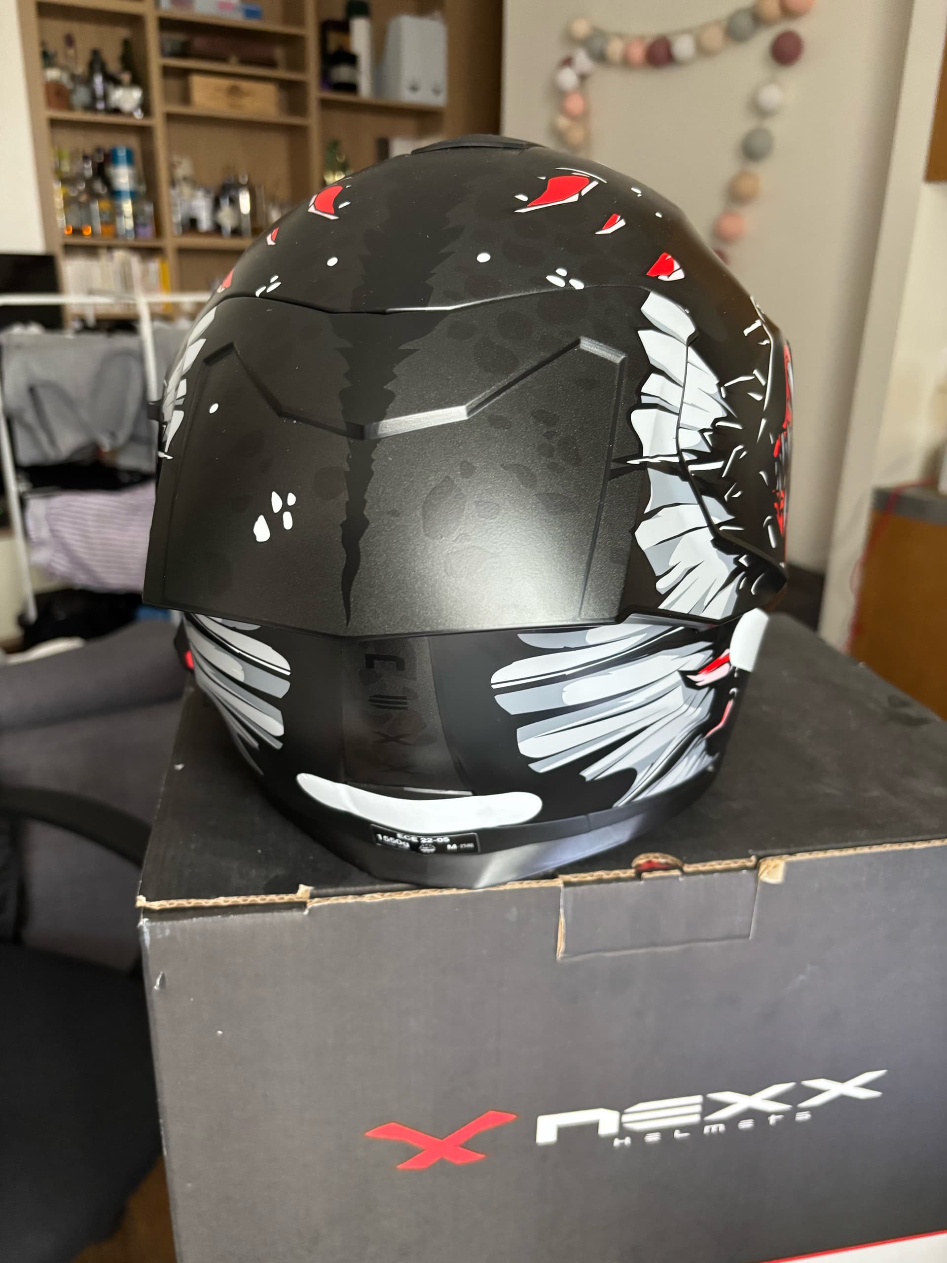 Casque Moto Nexx Sx100r Abisal presque Neuff — photo 3/3