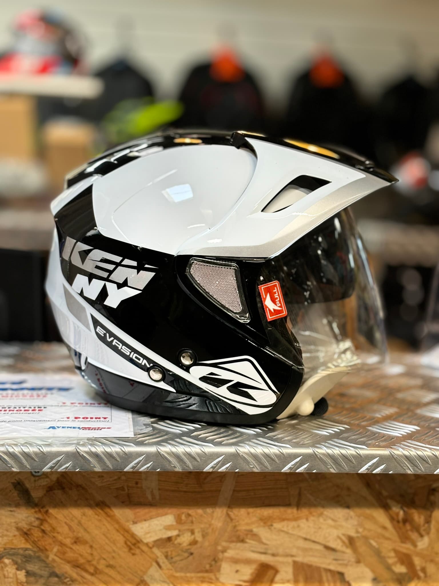 Casque Jet Kenny — photo 2/4