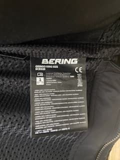Blouson cuir bering