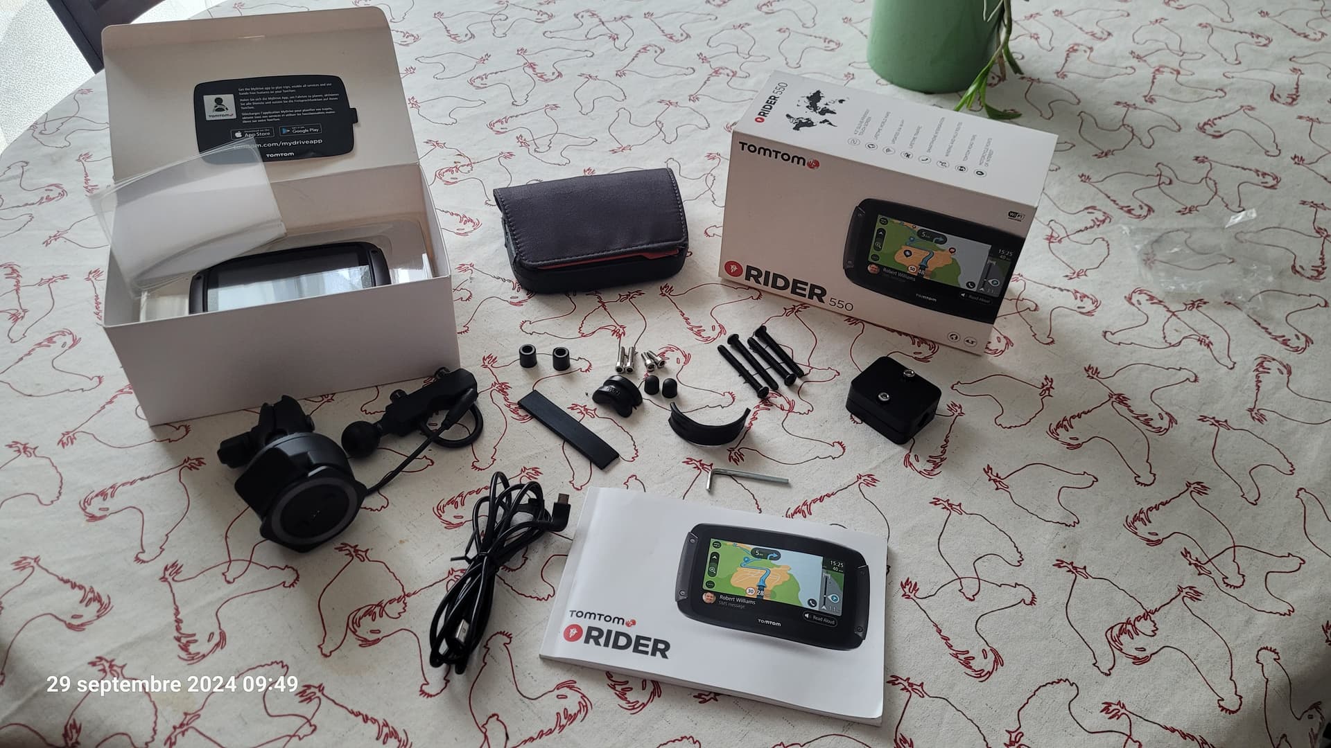 Gps tom tom rider 550