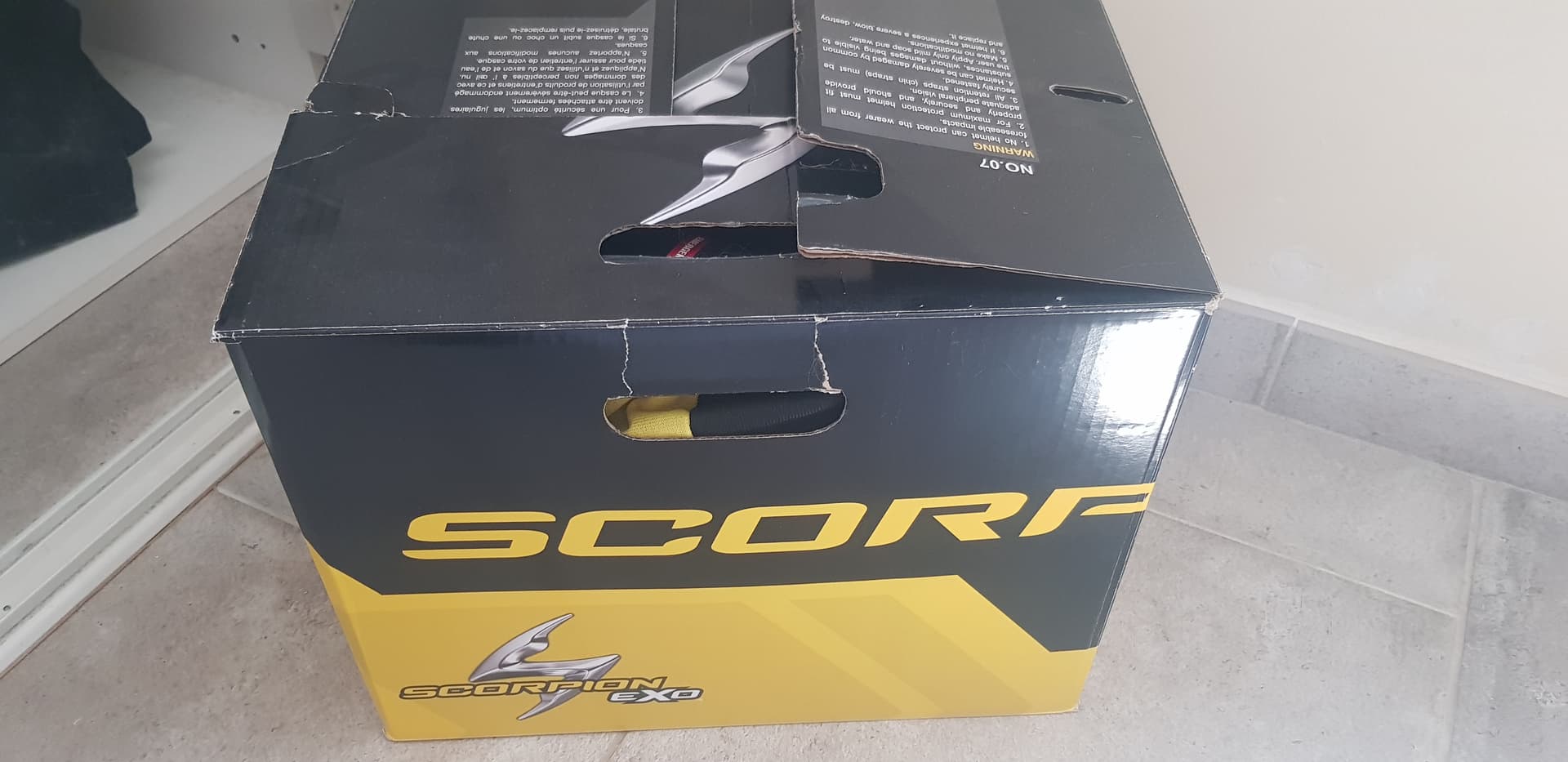 Casque scorpion exo-520 air fasta — photo 2/4