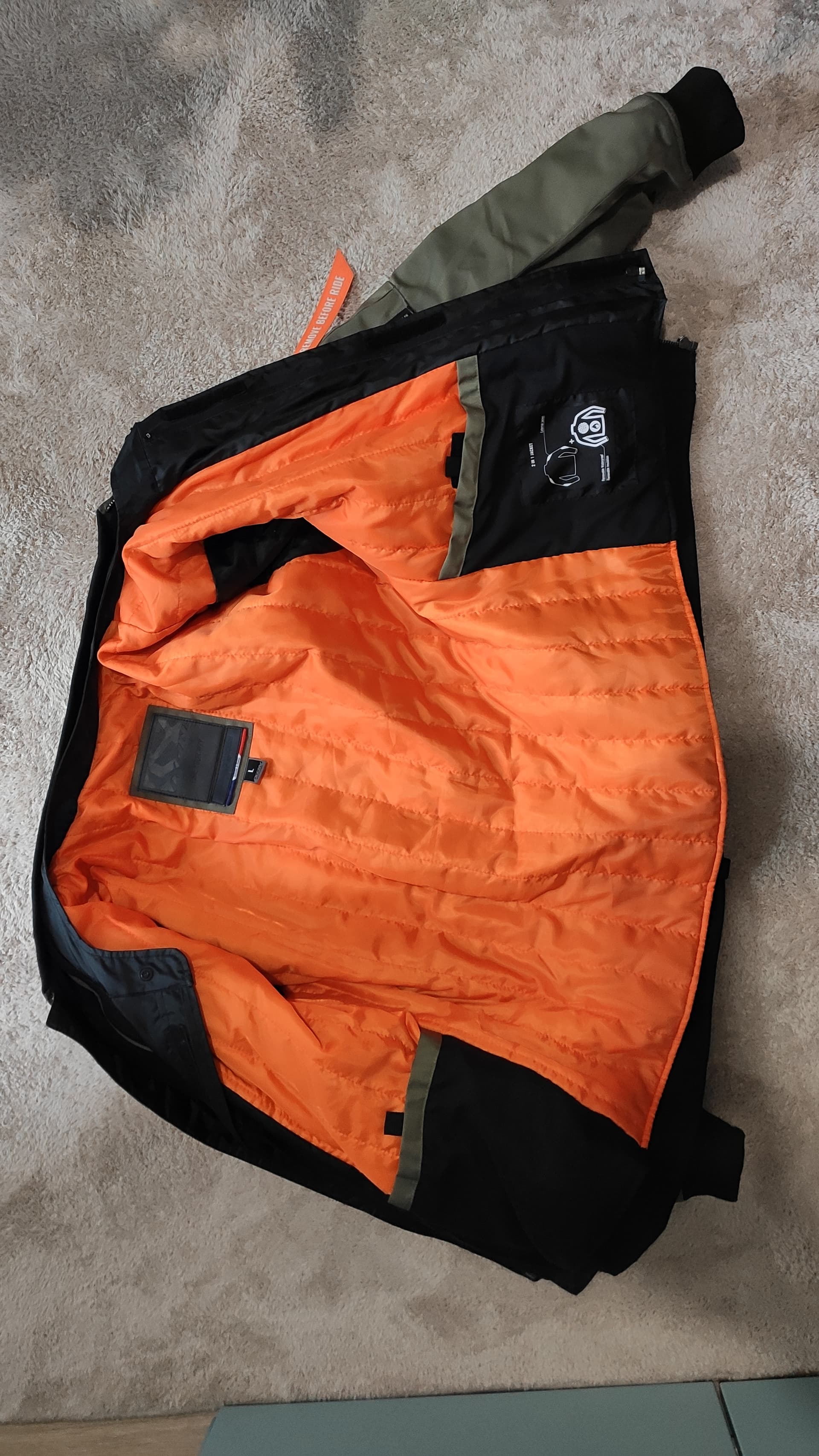 Veste de moto bombers IXON — photo 4/4