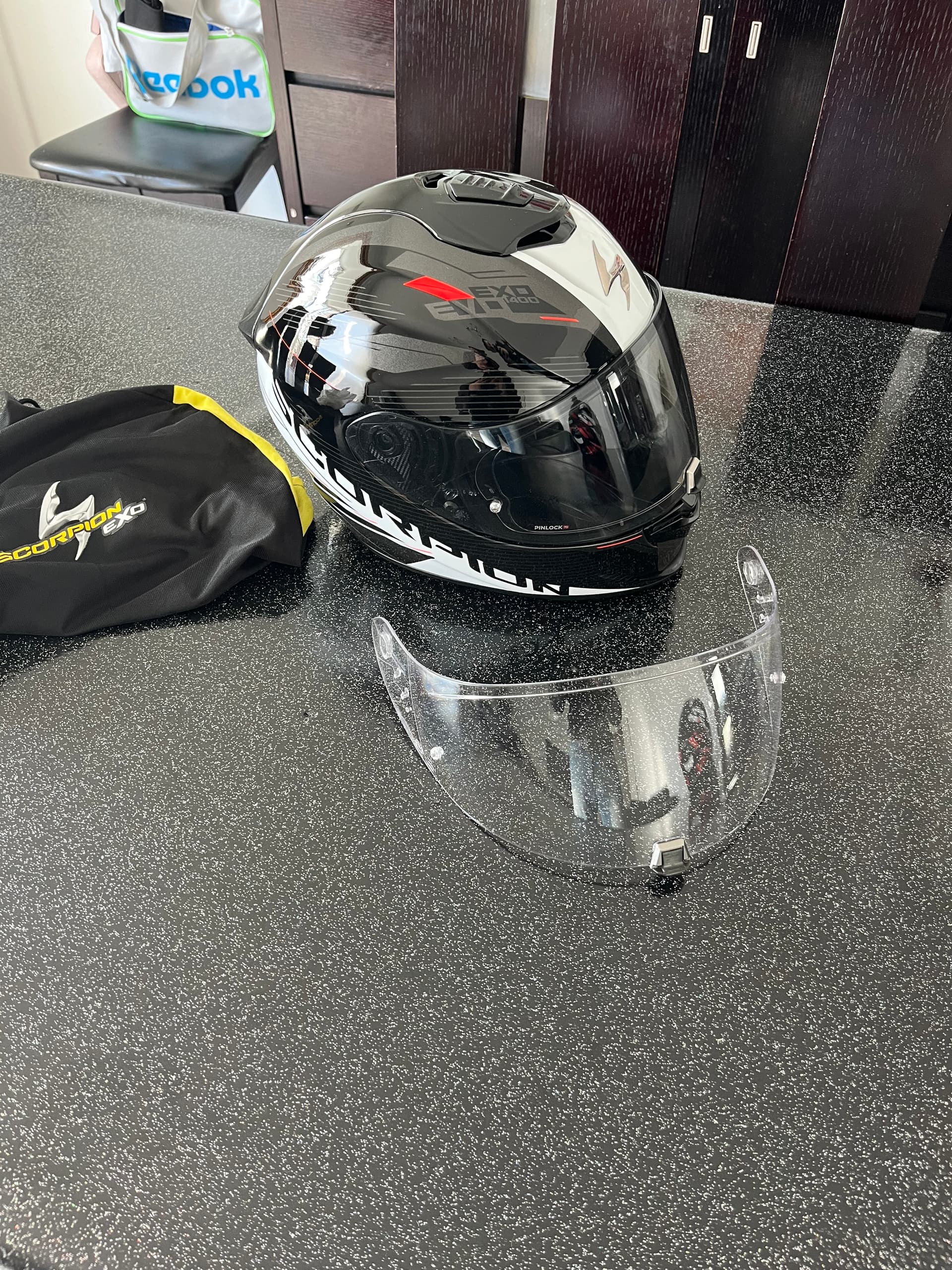 New casque scorpion 1400 air exo II
