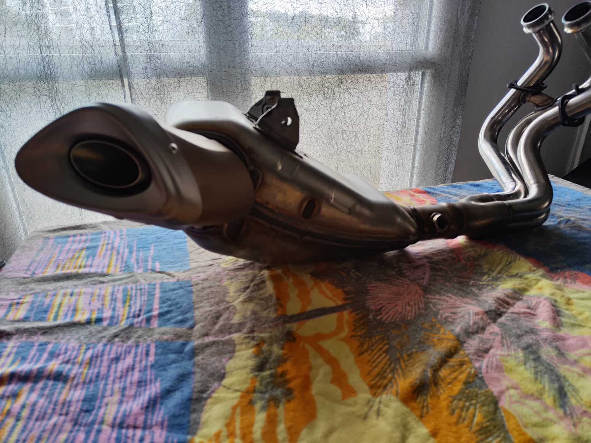 Ligne Échappement d'origine neuf pour Yamaha tracer 900 année 2018 — photo 3/4