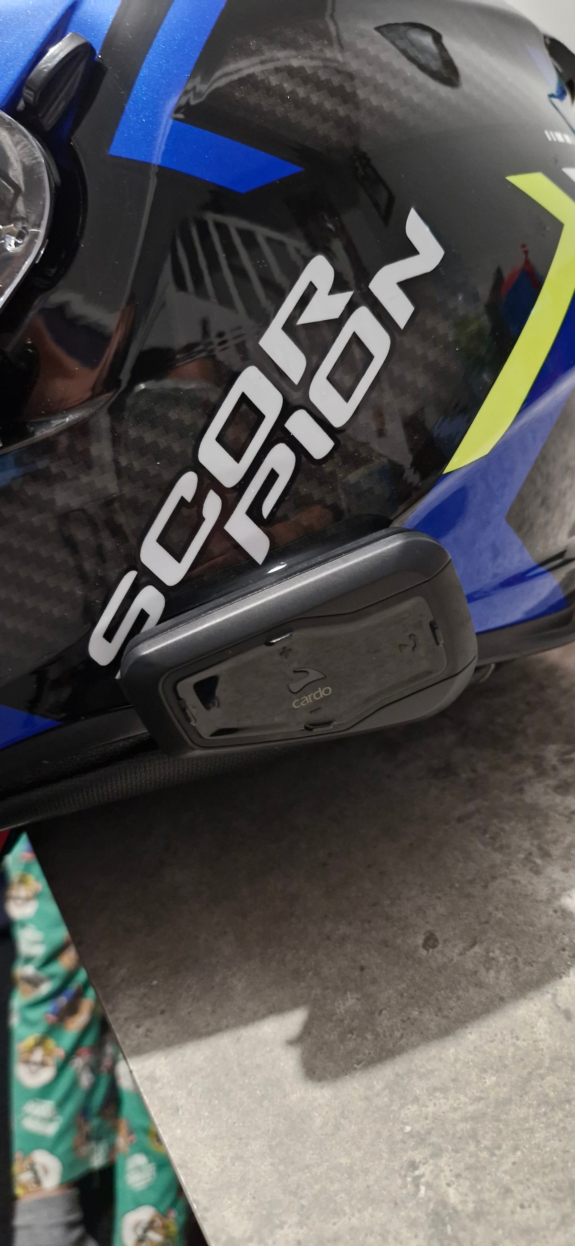 Casque moto avec intercom — photo 2/3