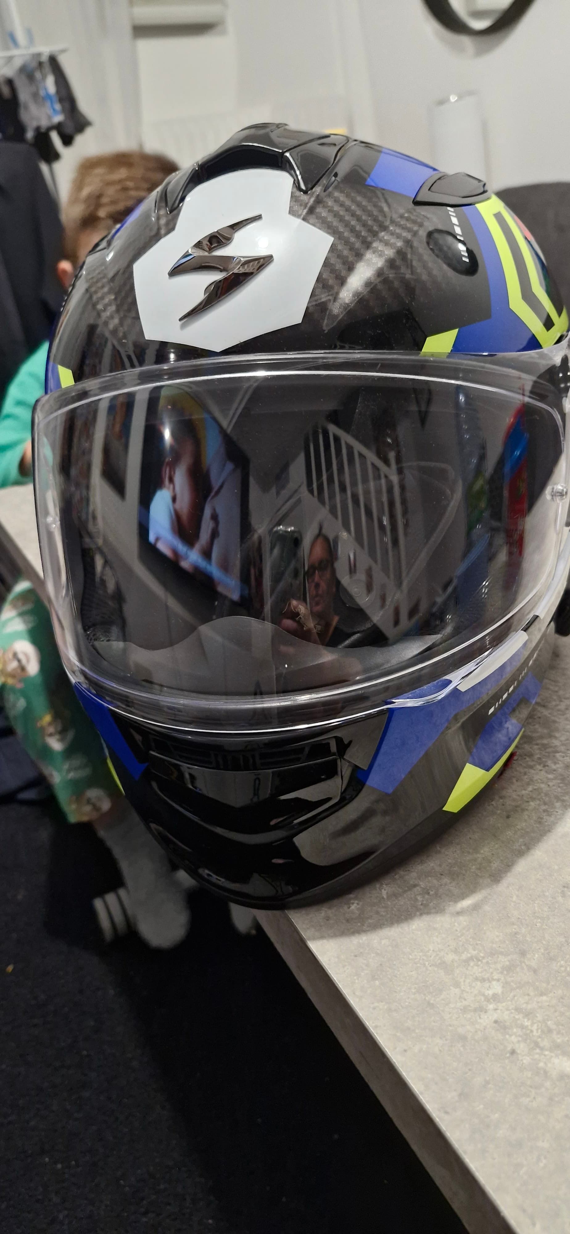 Casque moto avec intercom — photo 3/3