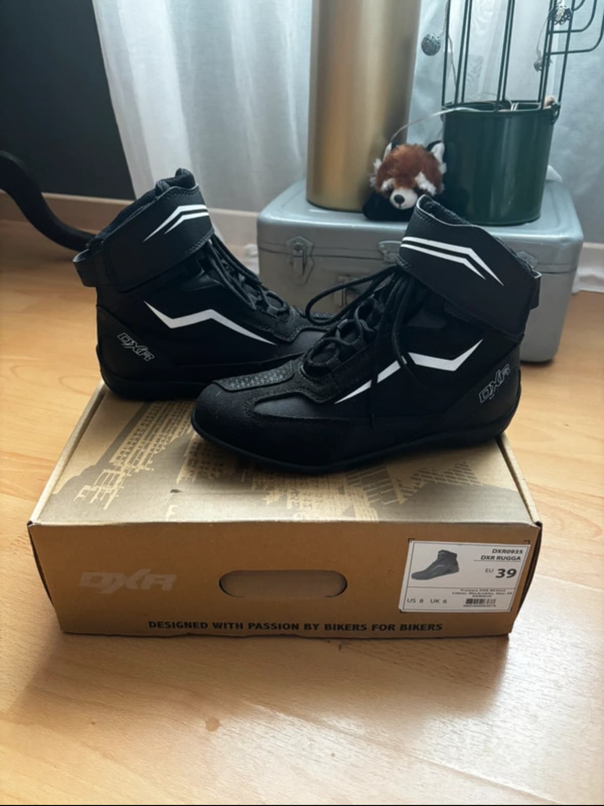 Chaussures de moto DXR — photo 2/2