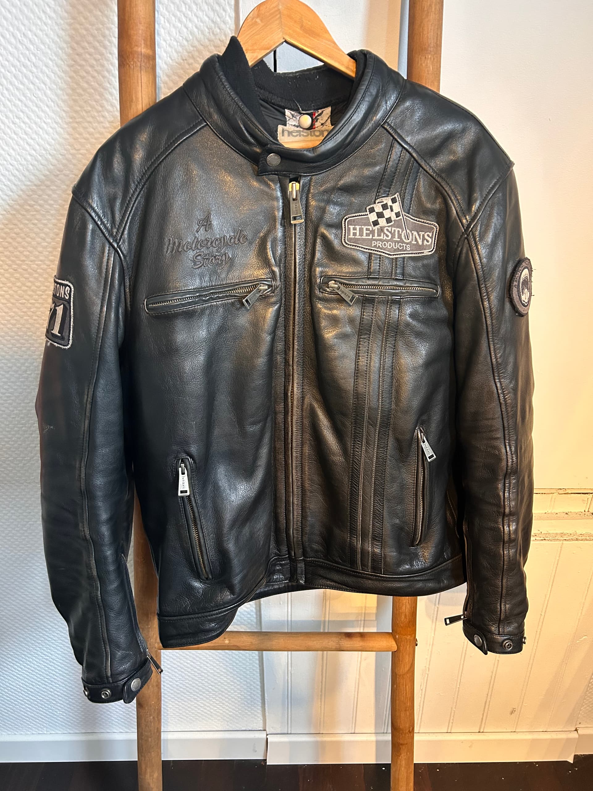 Helstons Indy cuir noir — photo 1/5