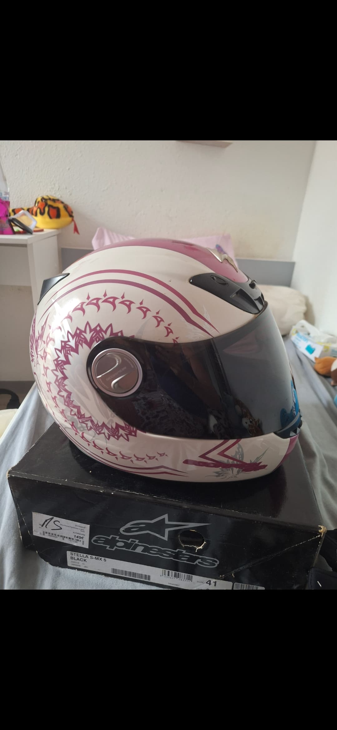 Casque femme scorpion