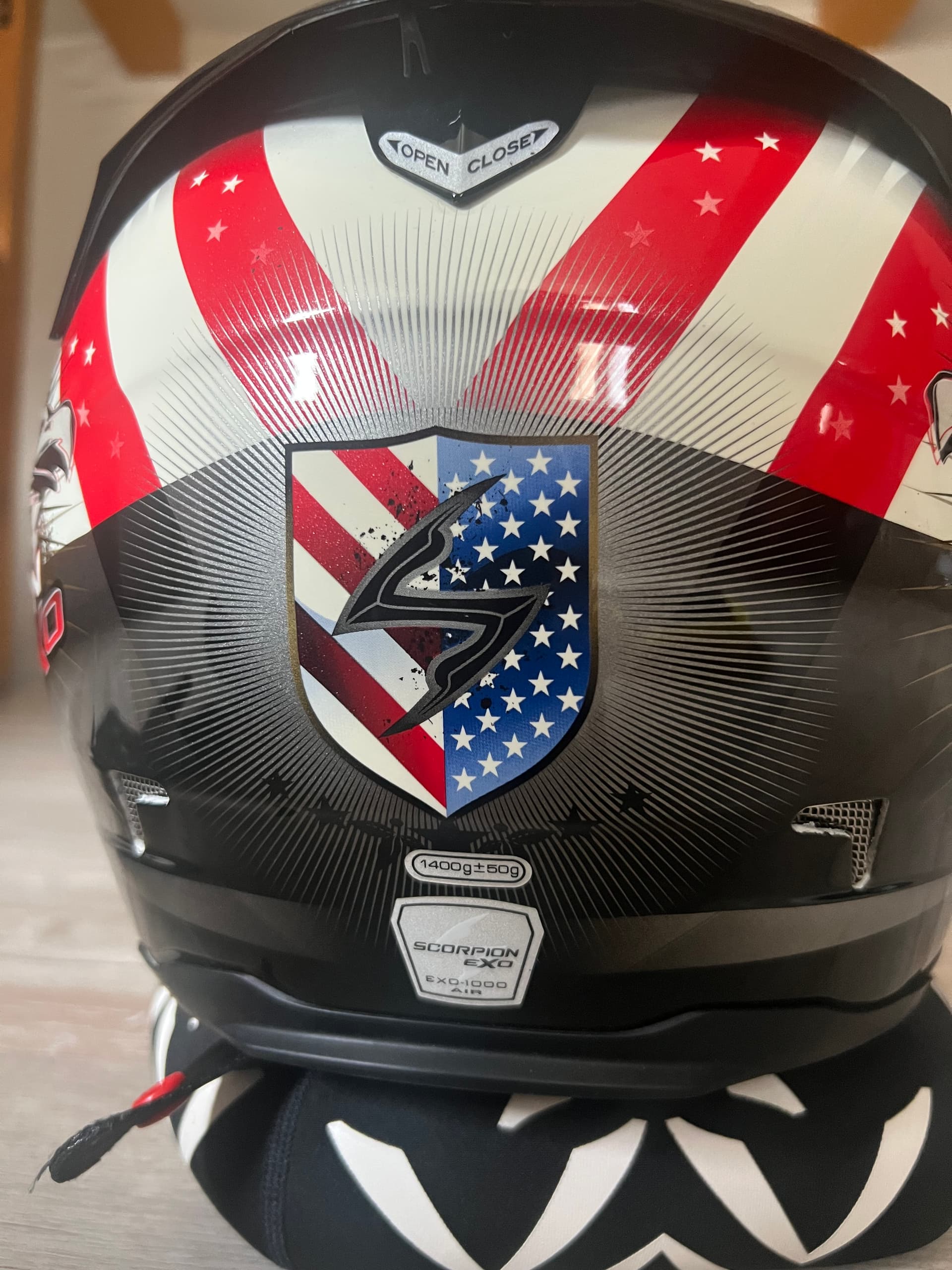 Casque moto scorpion  EXO 1000 air