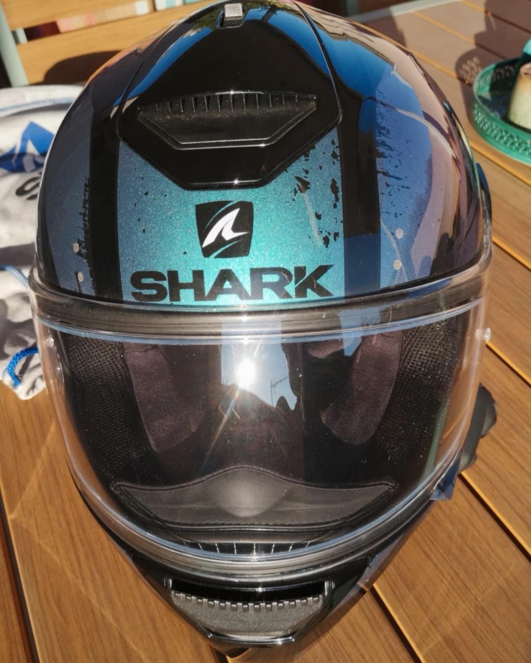 Casque intégral Shark quasi neuf S