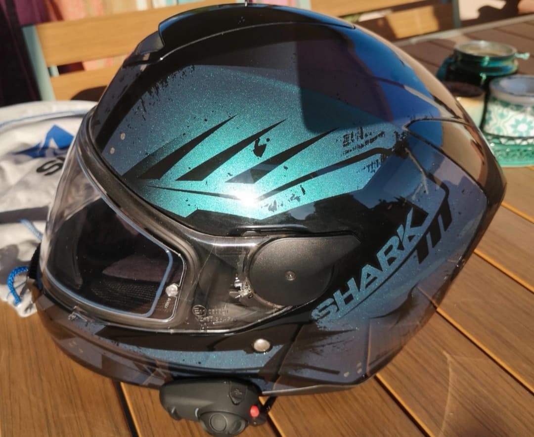 Casque intégral Shark quasi neuf S — photo 2/4