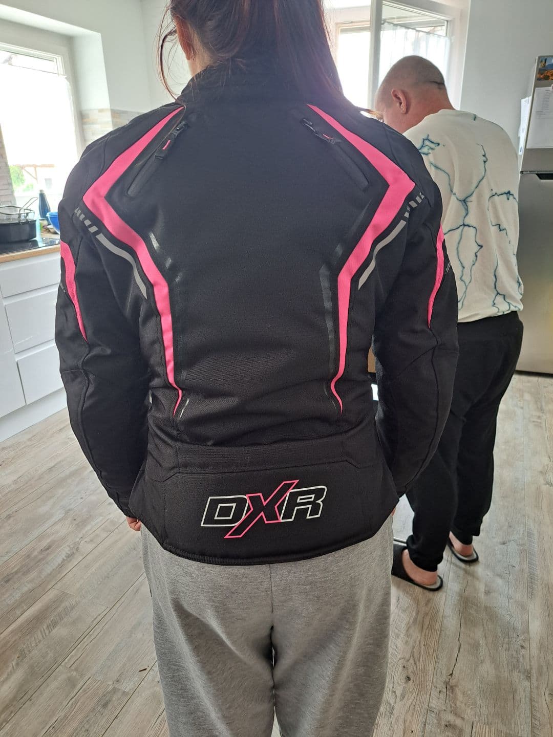 Blouson femme DXR JULIA noir/rose