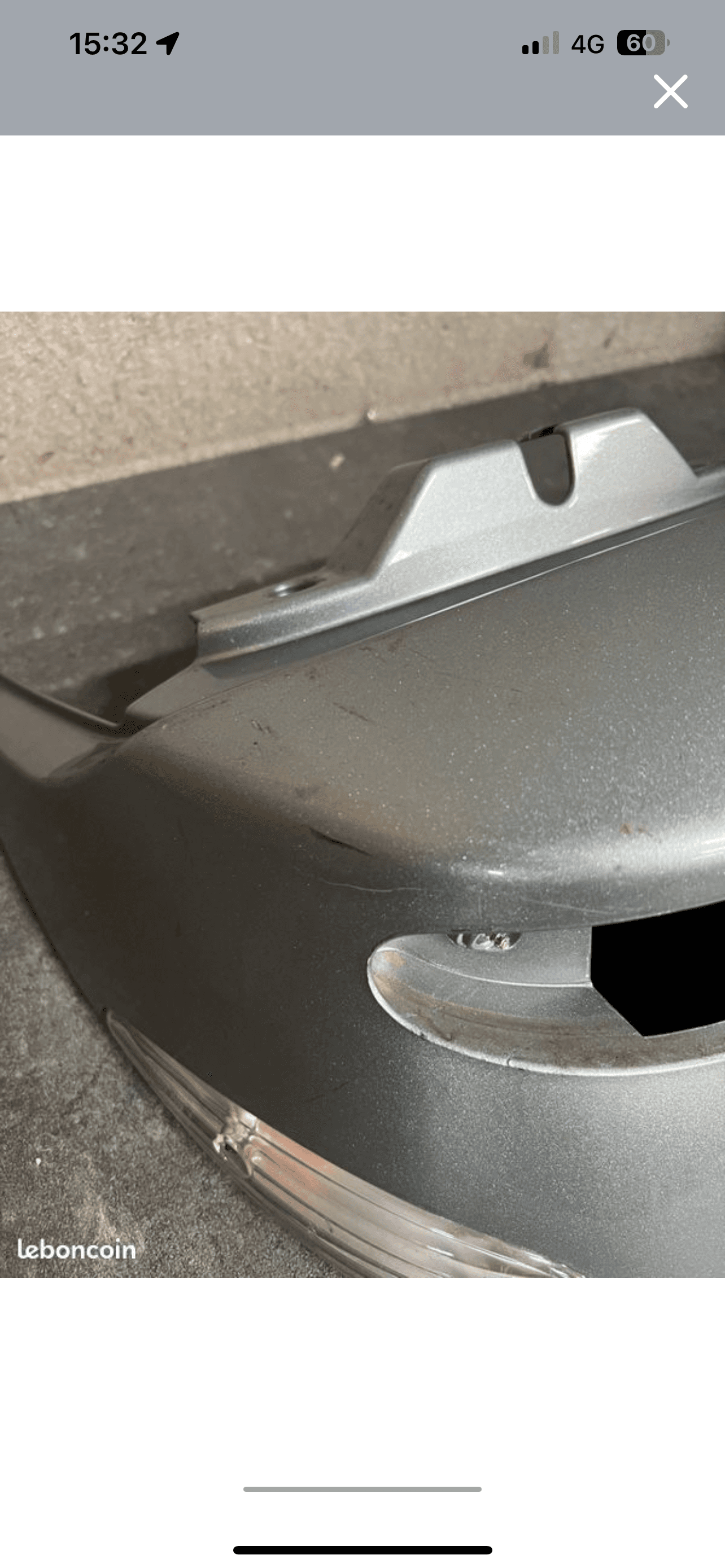 Carénage arrière Peugeot — photo 2/3