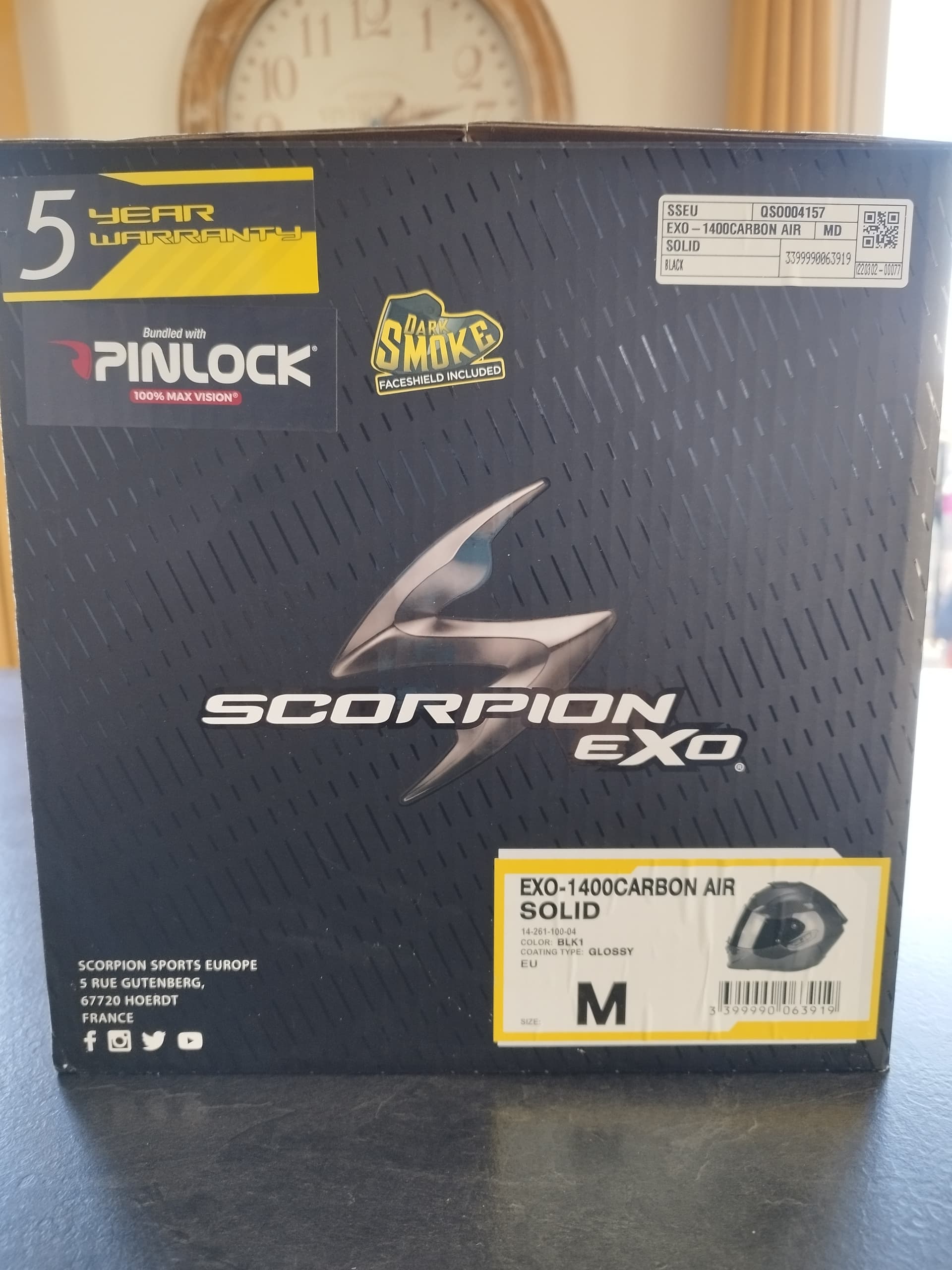 Casque moto Scorpion Exo-1400 Air Carbon — photo 3/5