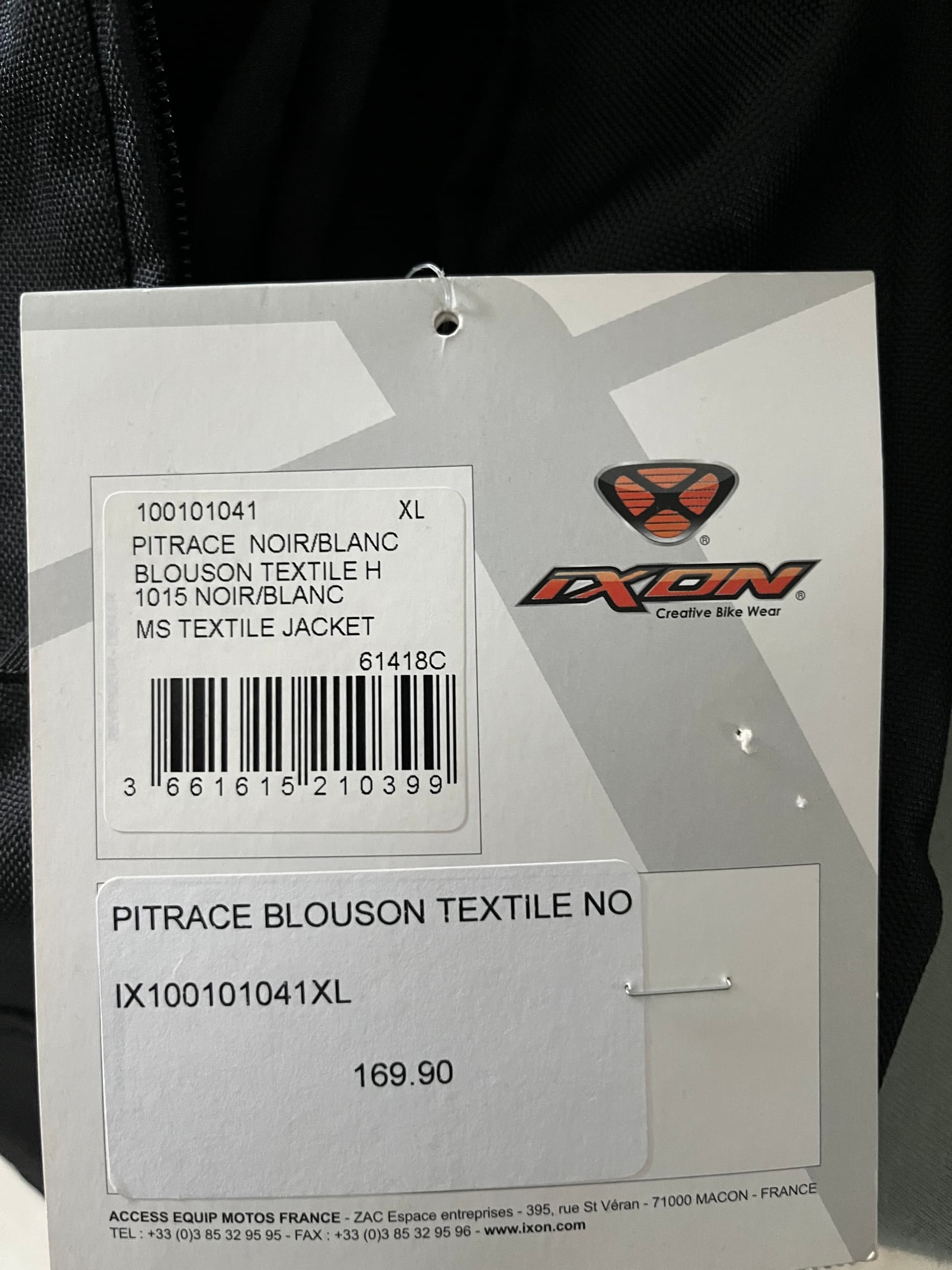 Blouson moto Ixon — photo 4/4
