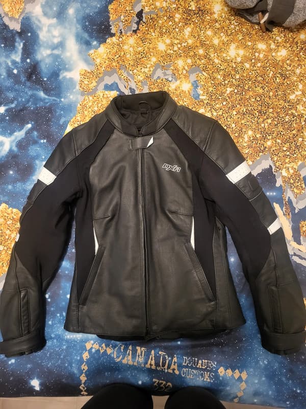 Veste moto DXR noire