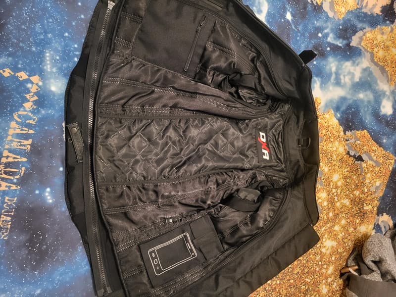 Veste moto DXR noire — photo 3/4