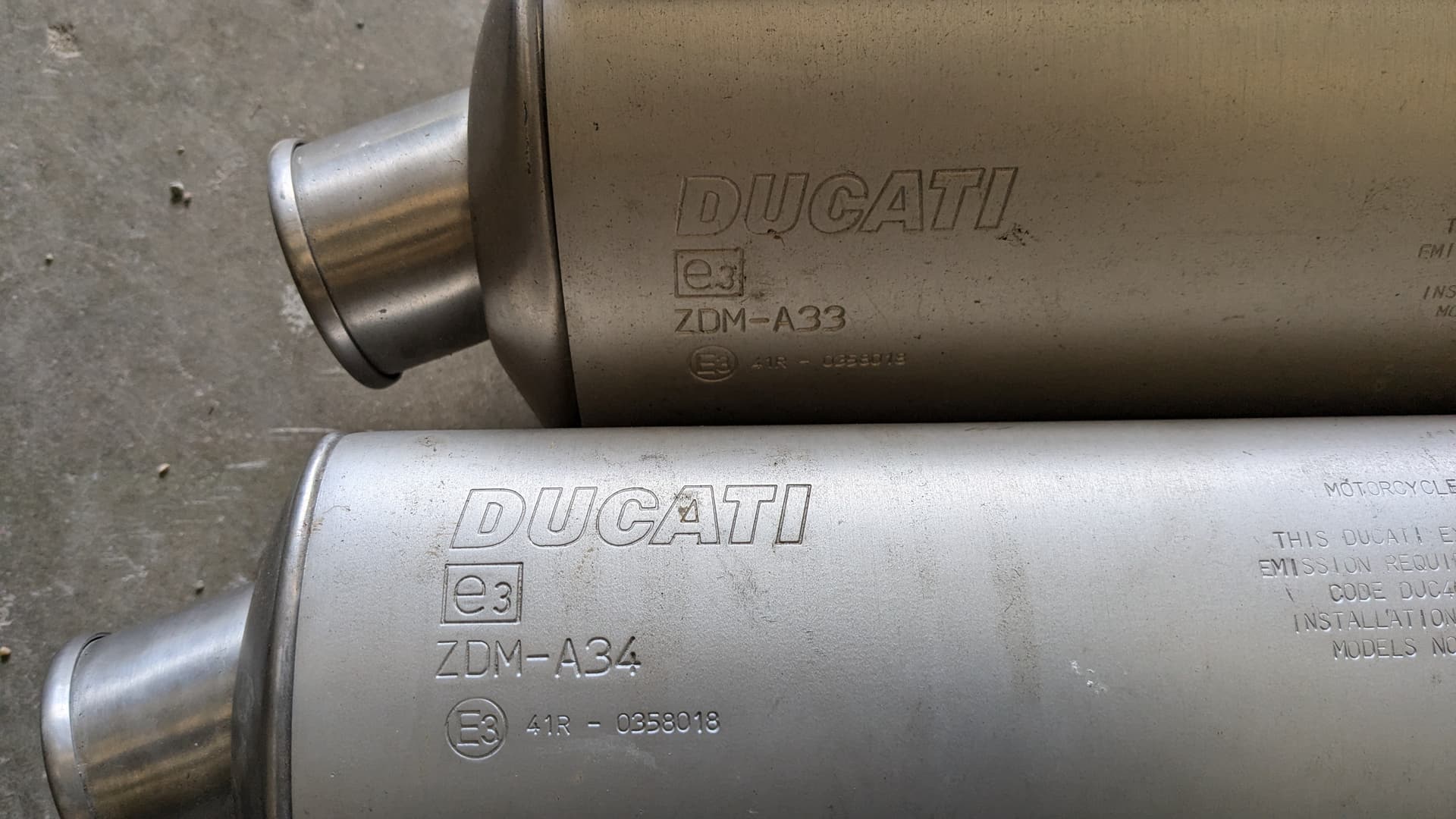 Échappement ducati monster s4R — photo 5/5