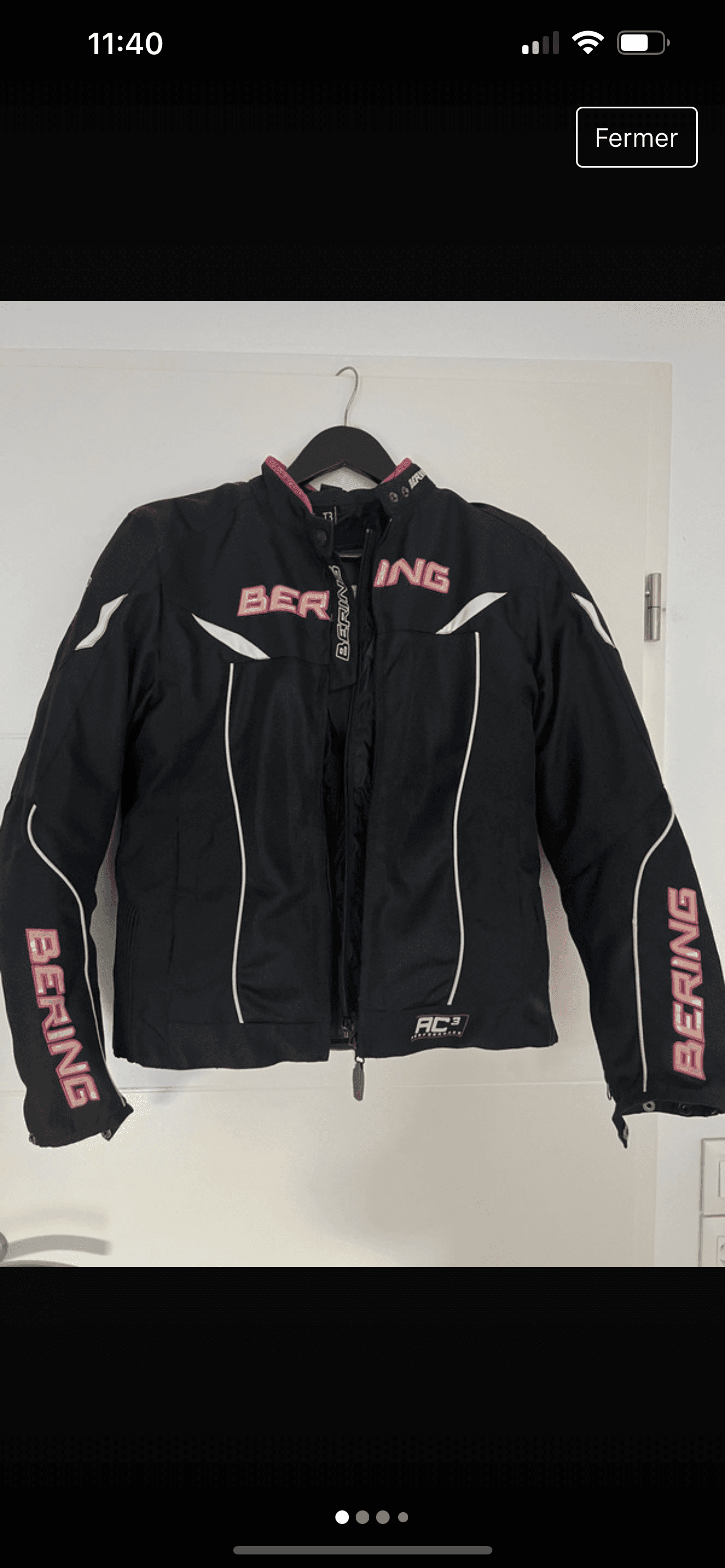 Blouson moto femme BÉRING T3
