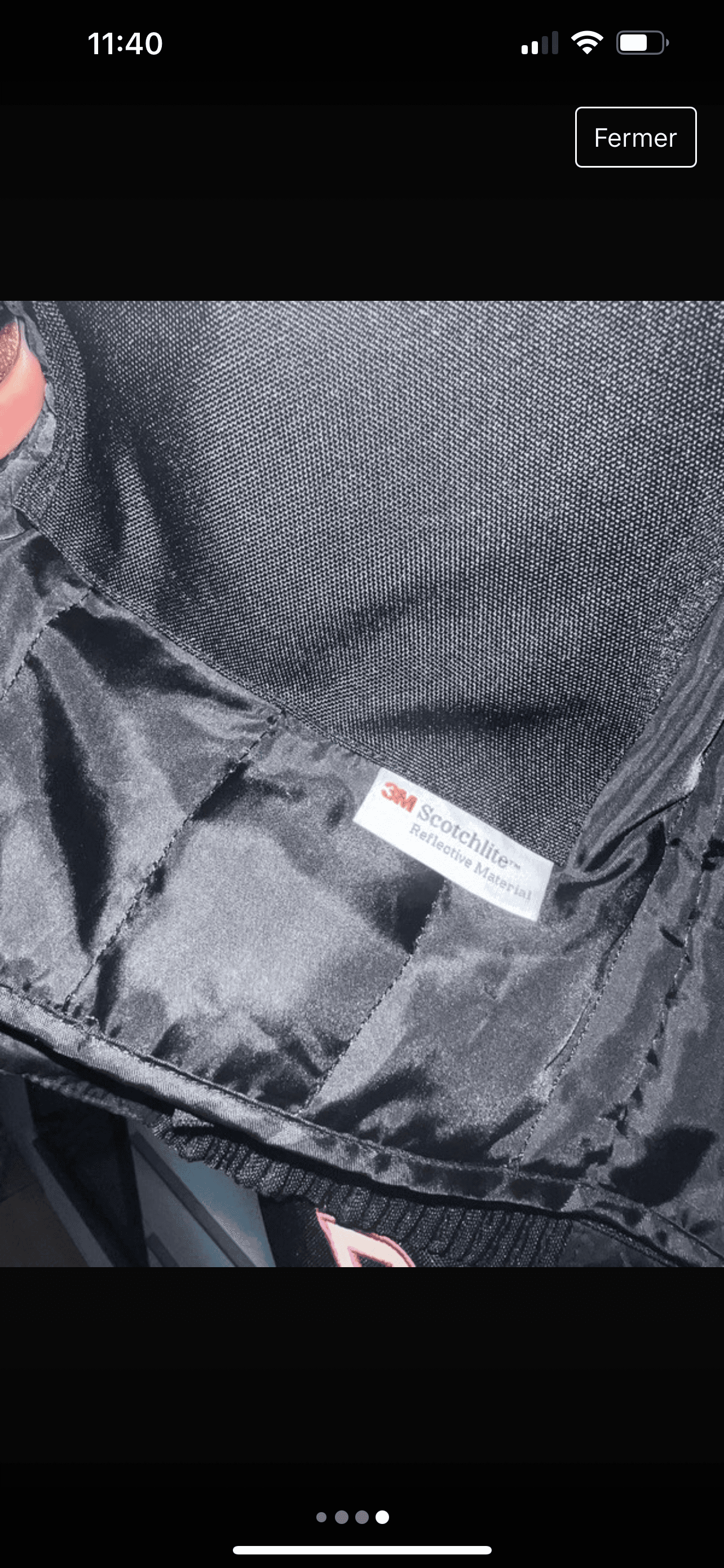 Blouson moto femme BÉRING T3 — photo 4/4