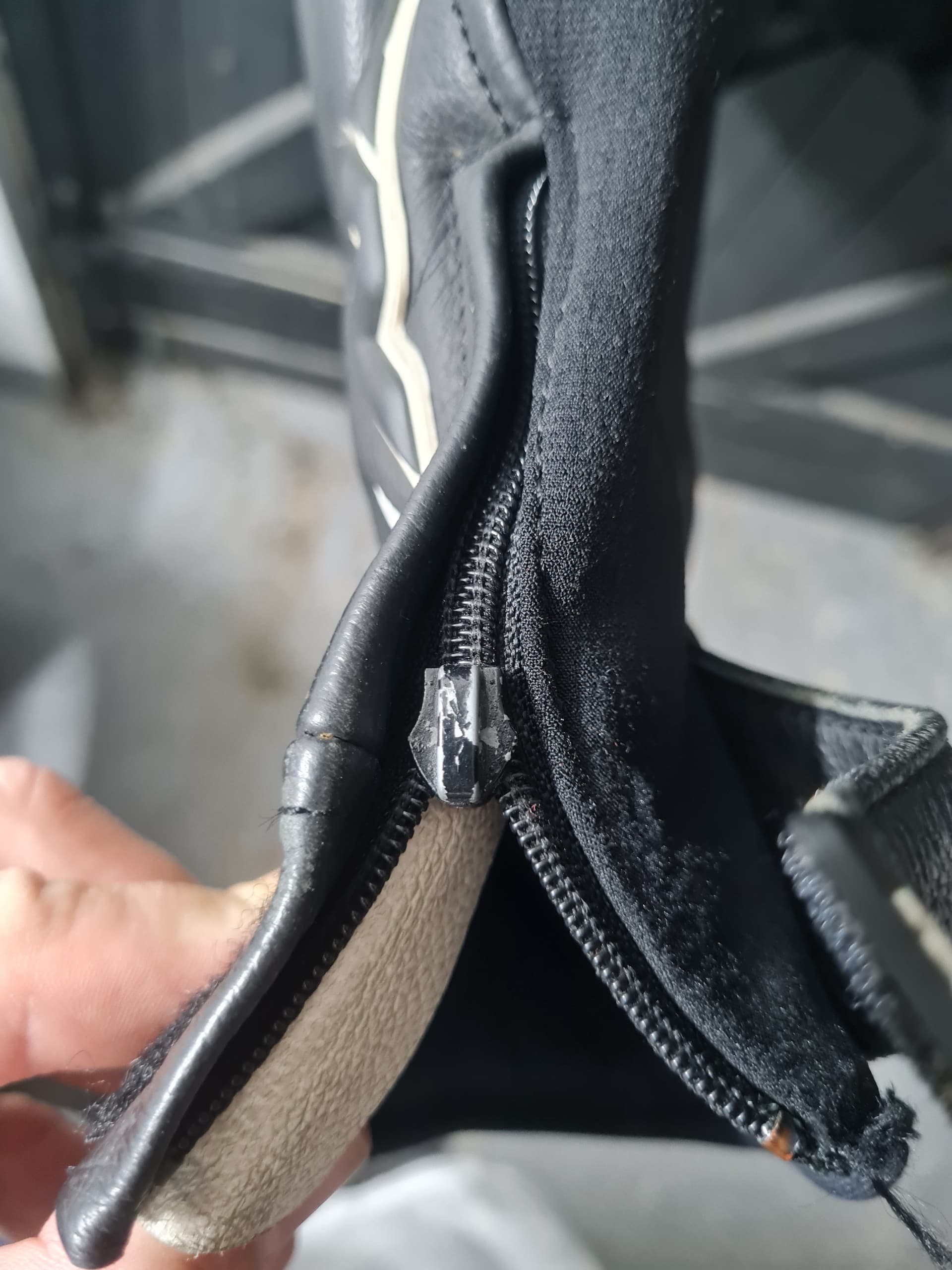 Blouson moto en Cuir ixon - Taille : 5XL — photo 5/5