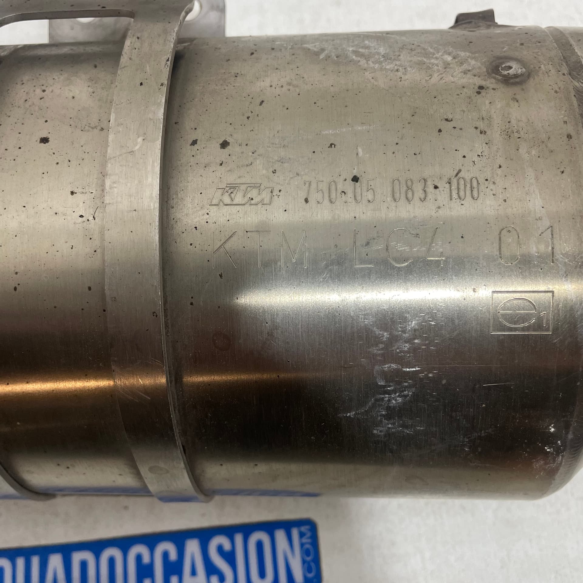 Silencieux moto 690 lc4 ktm gauche — photo 3/3