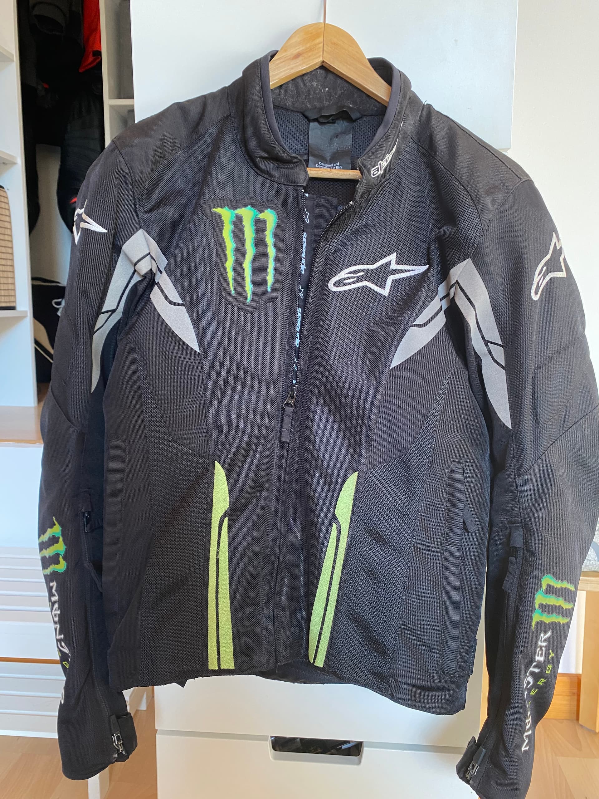 Veste moto femme ou mixte Alpinestars édition Monster — photo 1/2