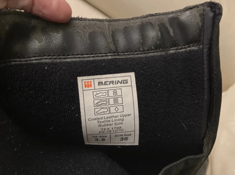 Bottes Bering 36 cuir — photo 4/5