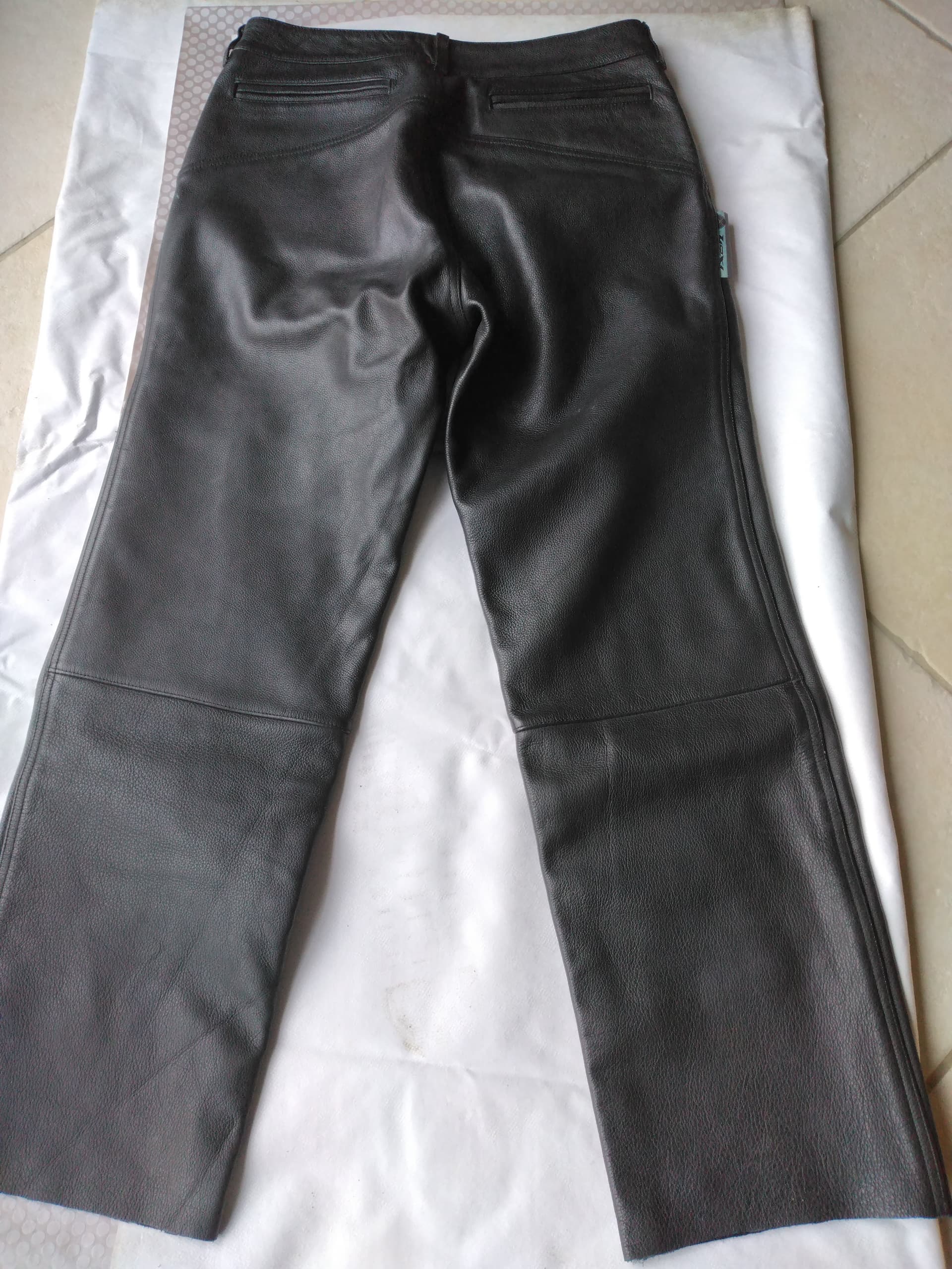 Pantalon cuir 38/40 — photo 3/3