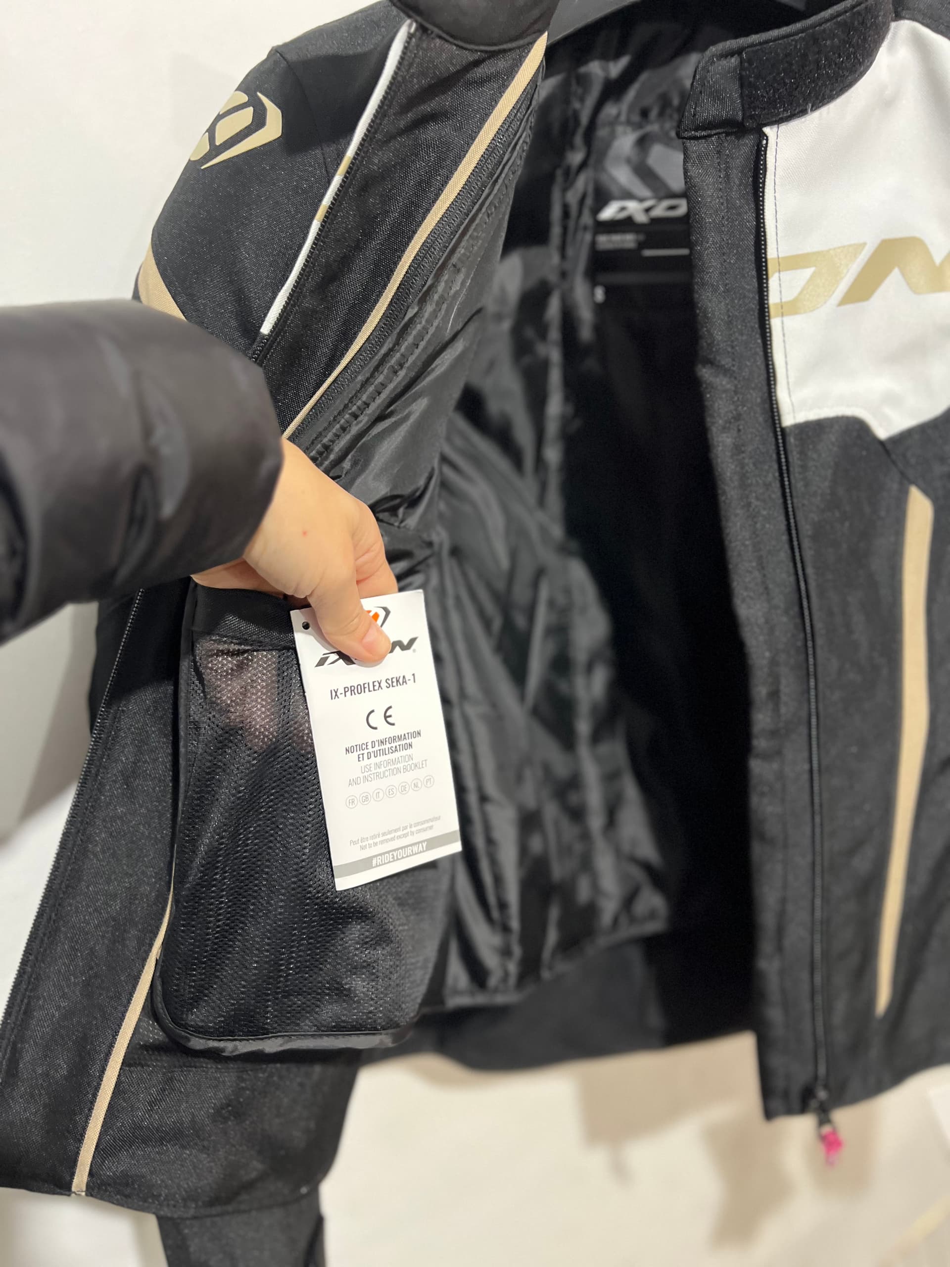 Blouson moto Ixon Striker Lady — photo 13/14