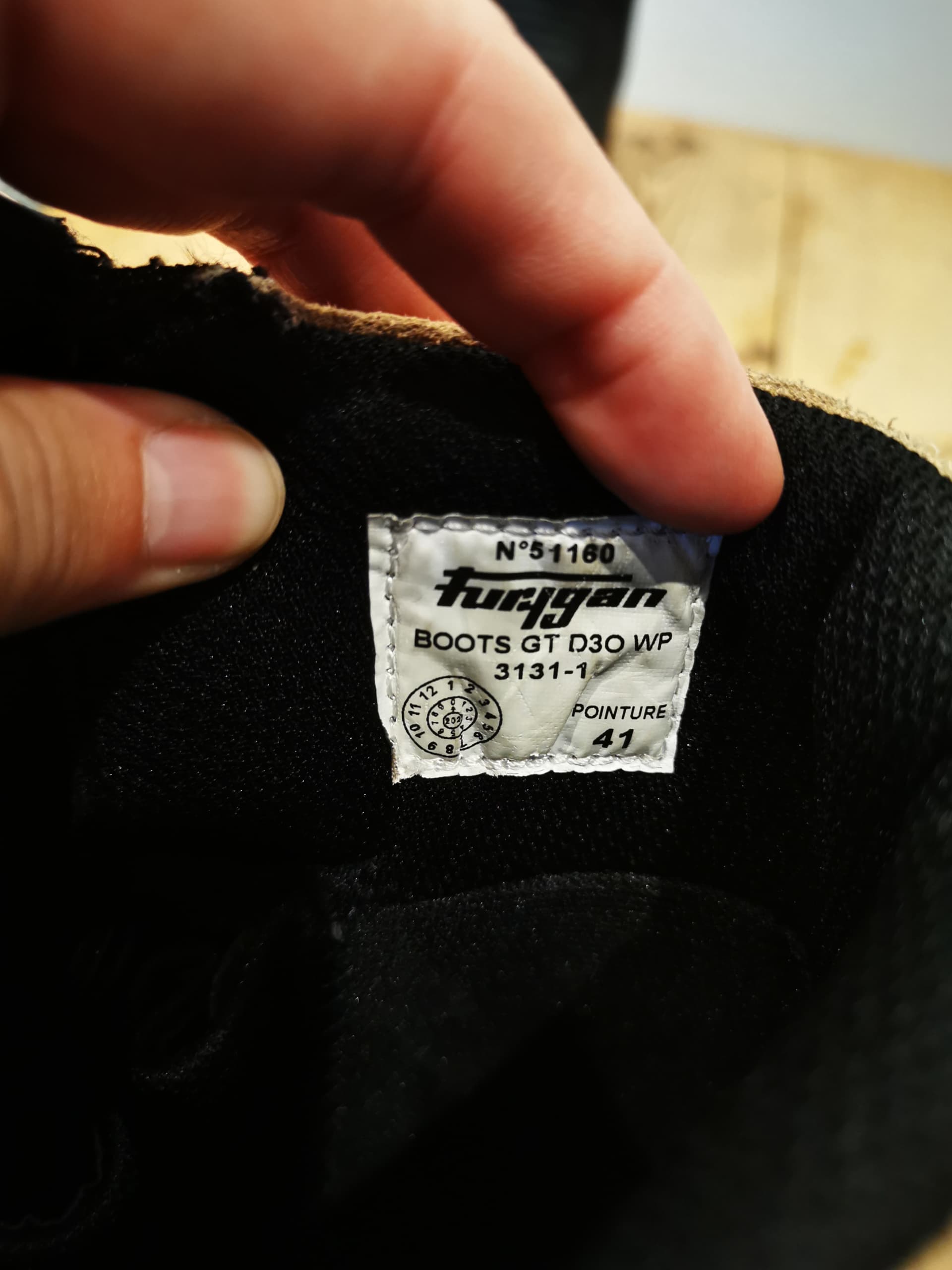Bottes Furygan femme taille 41 — photo 4/5