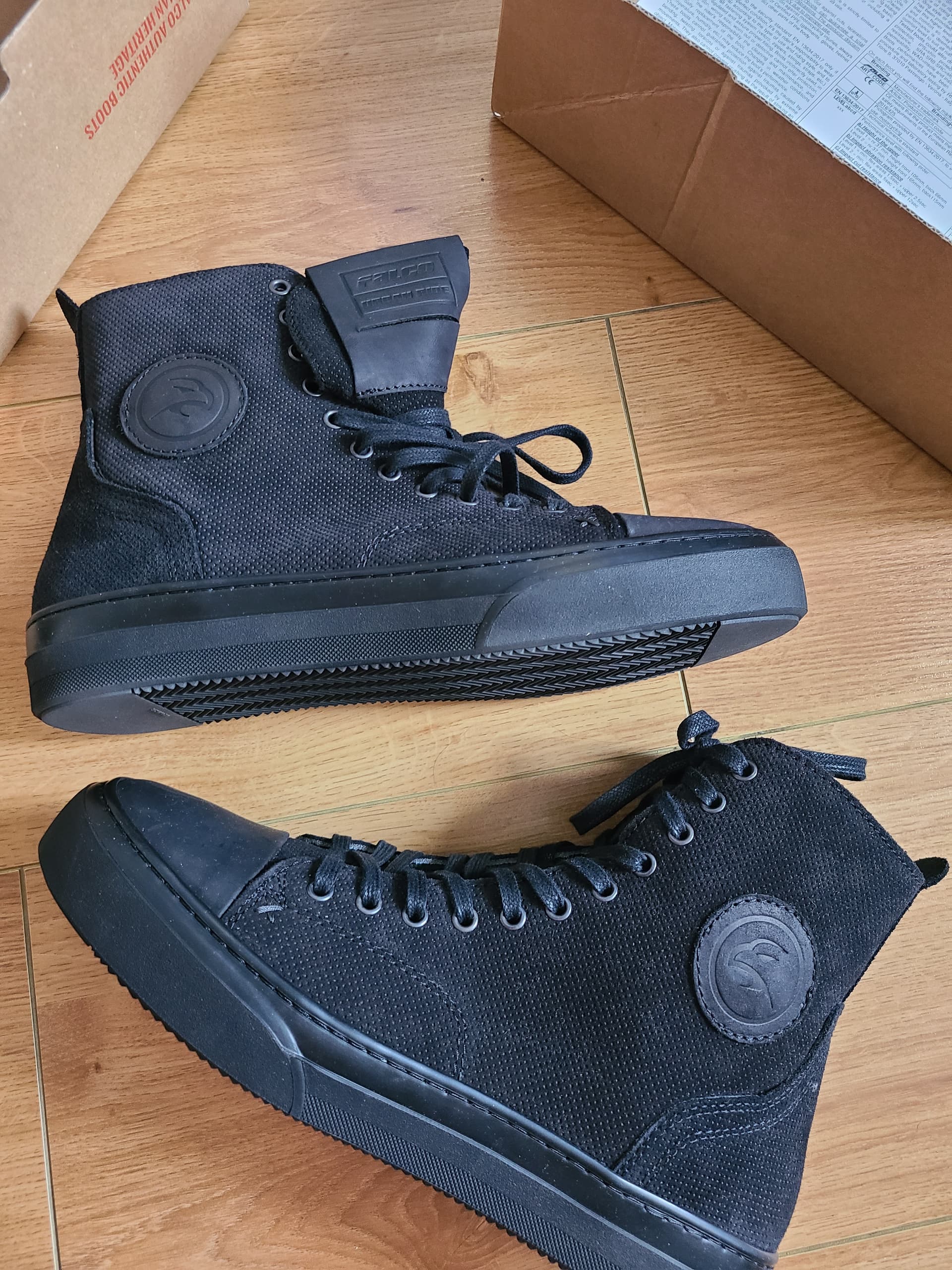Bottines moto Falco — photo 1/5