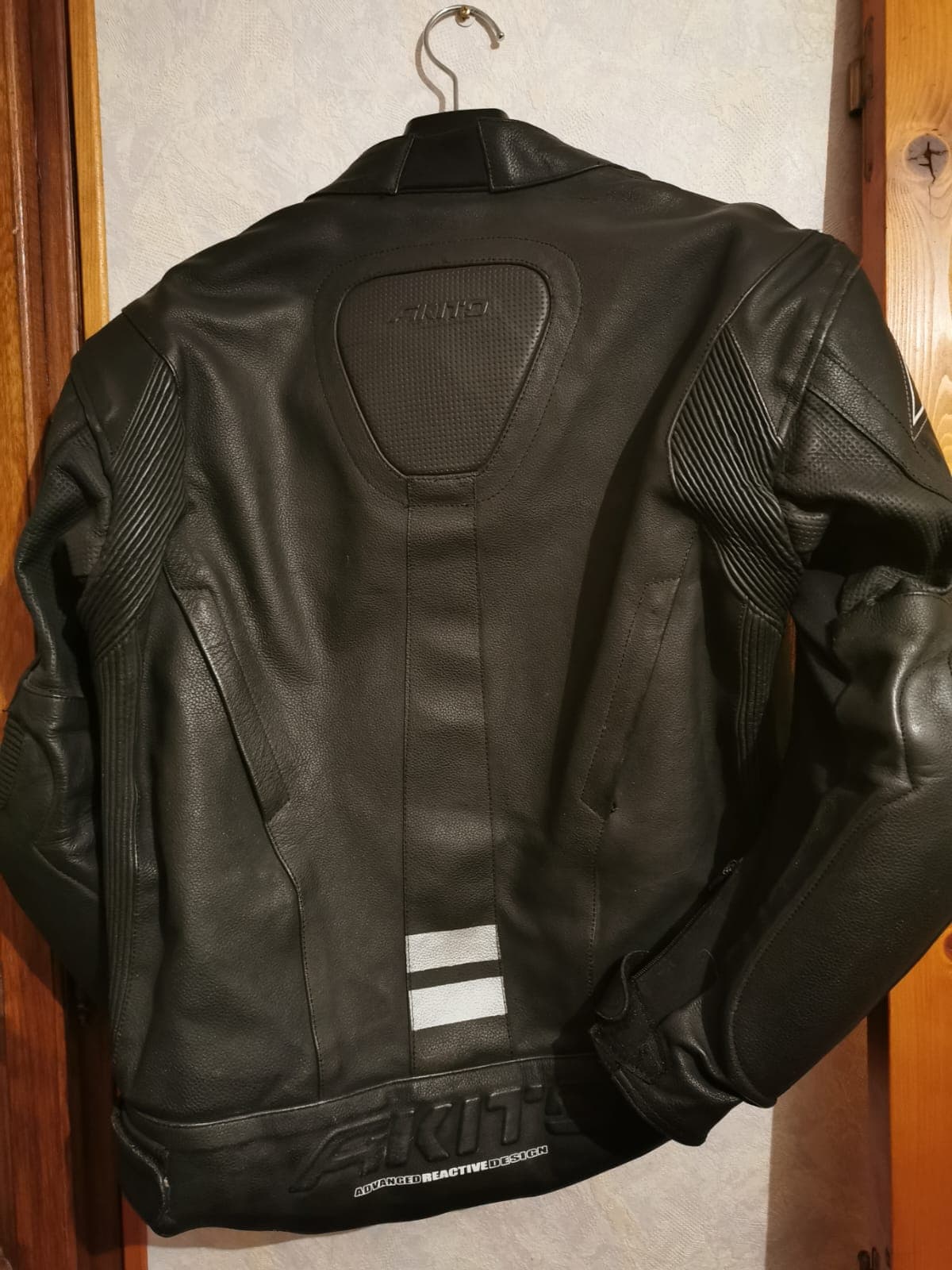 Blouson cuir moto Akito — photo 2/3