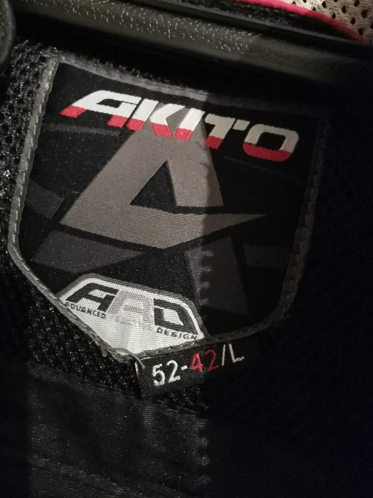 Blouson cuir moto Akito — photo 3/3