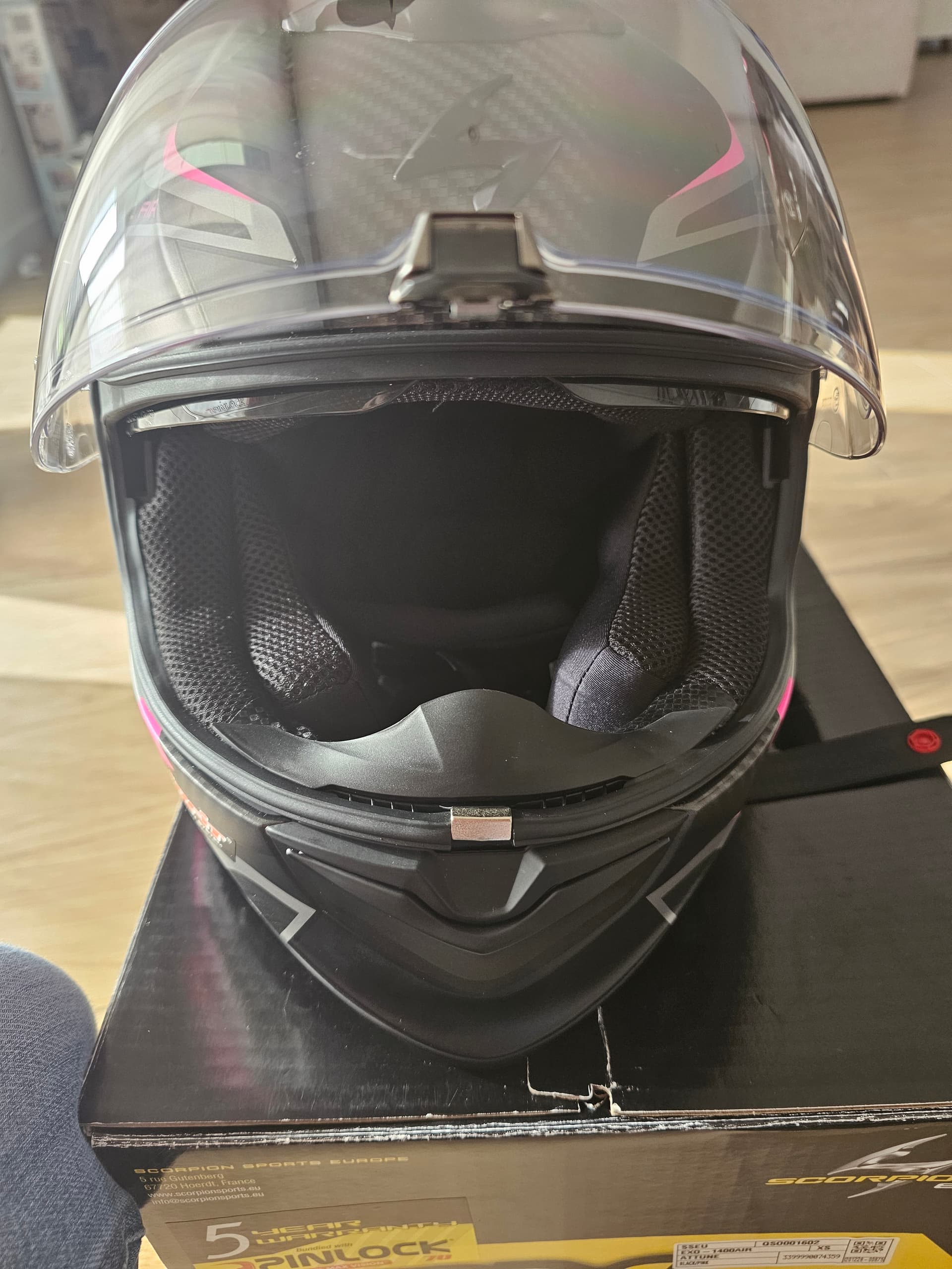 Casque moto scorpion — photo 4/4