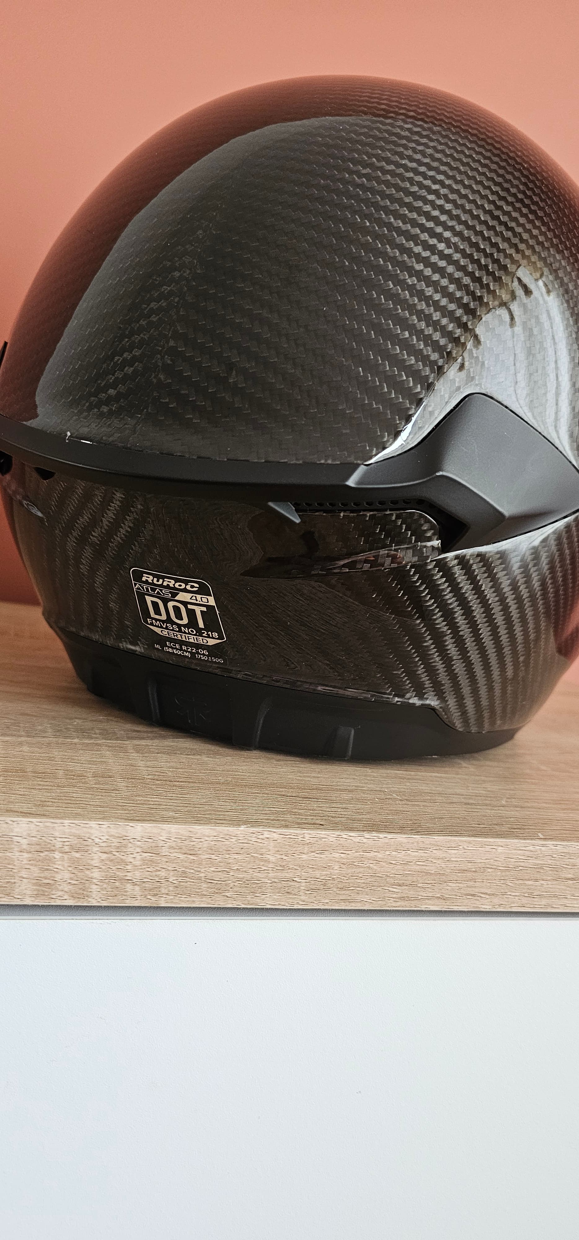 Casque ruroc carbon liquid atlas 4.0 — photo 3/3
