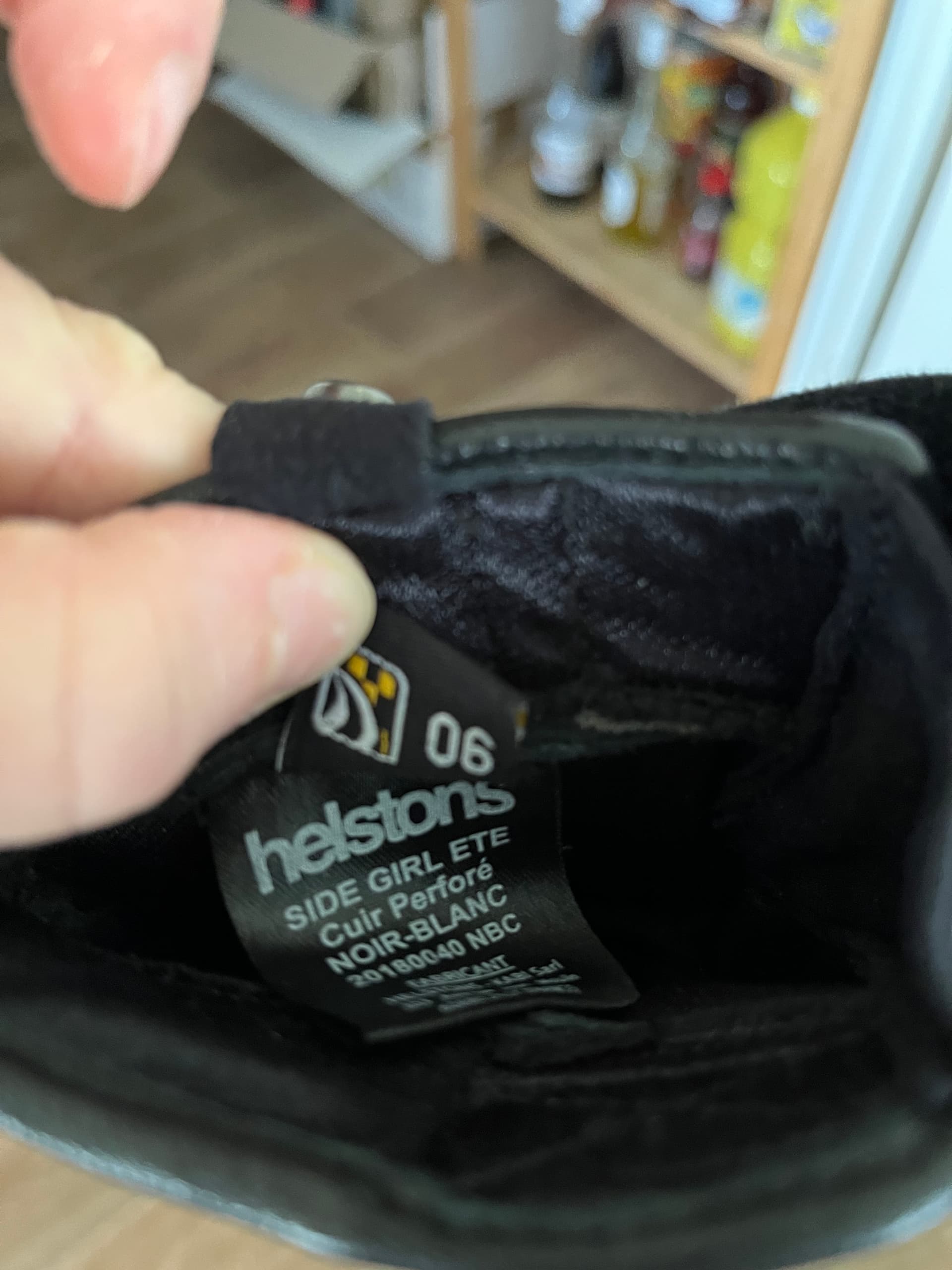 Gants Helstons cuir — photo 3/3