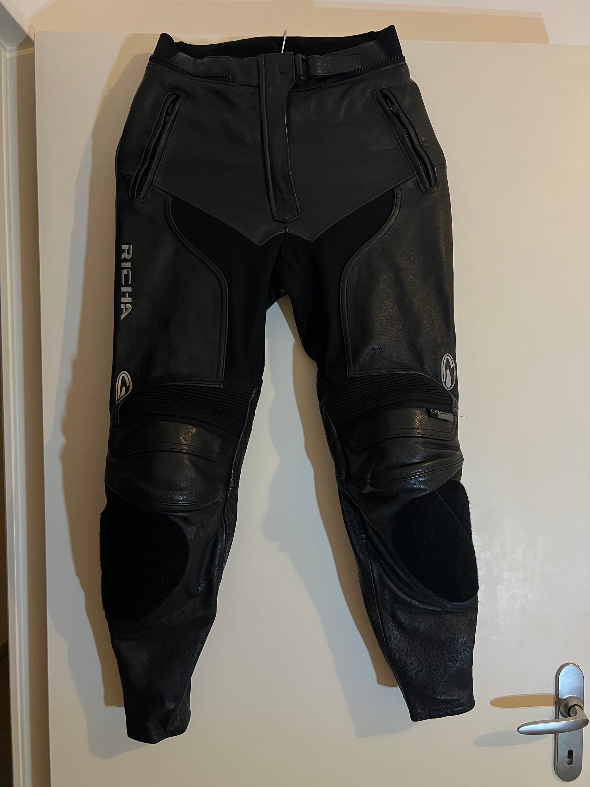 Pantalon cuir Richa — photo 1/4