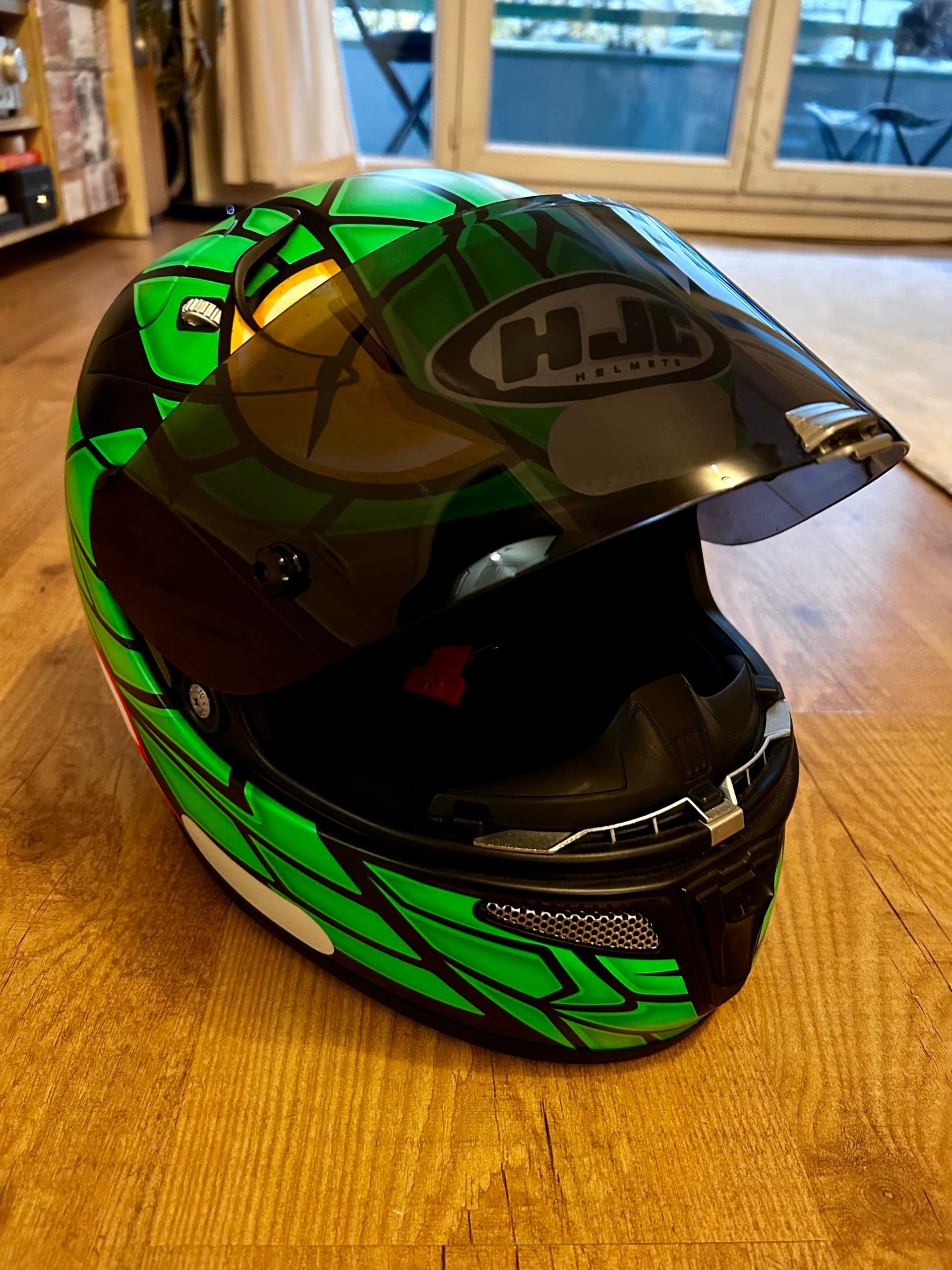 Casque Intégrale Hjc Jorge Lorenzo comme neuf