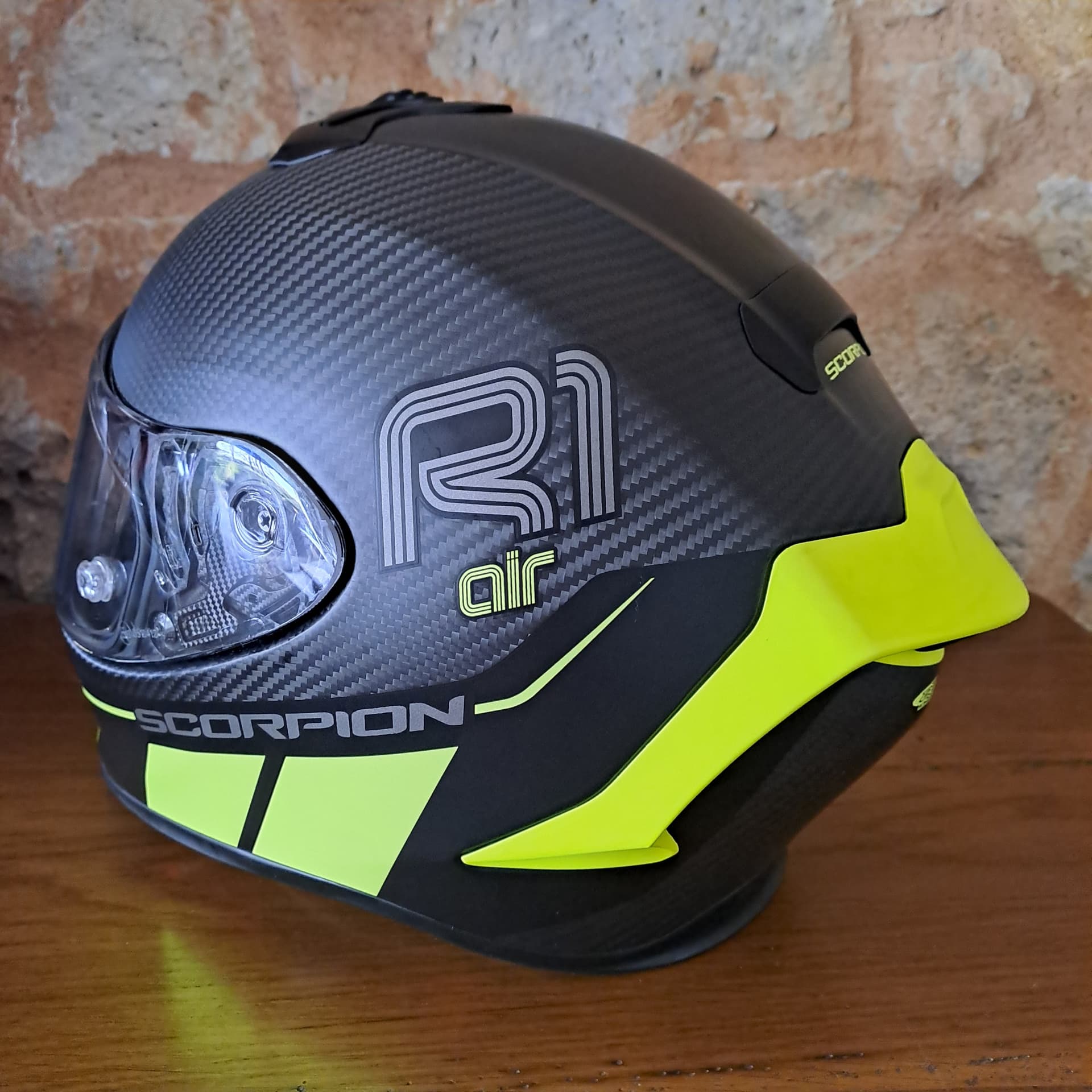 Casque SCORPION EXO-R1 CARBON AIR CORPUS II taille L