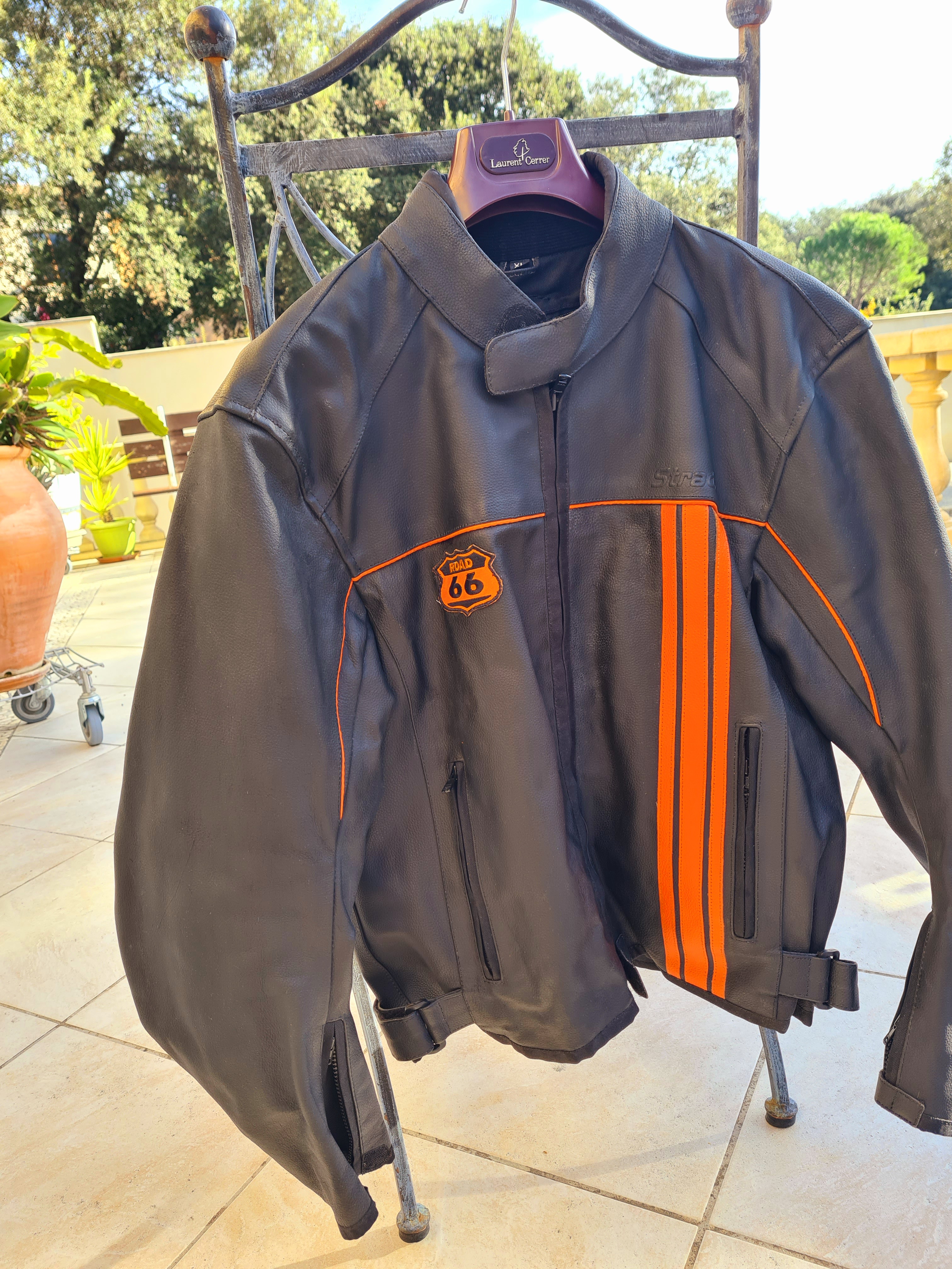 Blouson cuir.strada route66.t xl