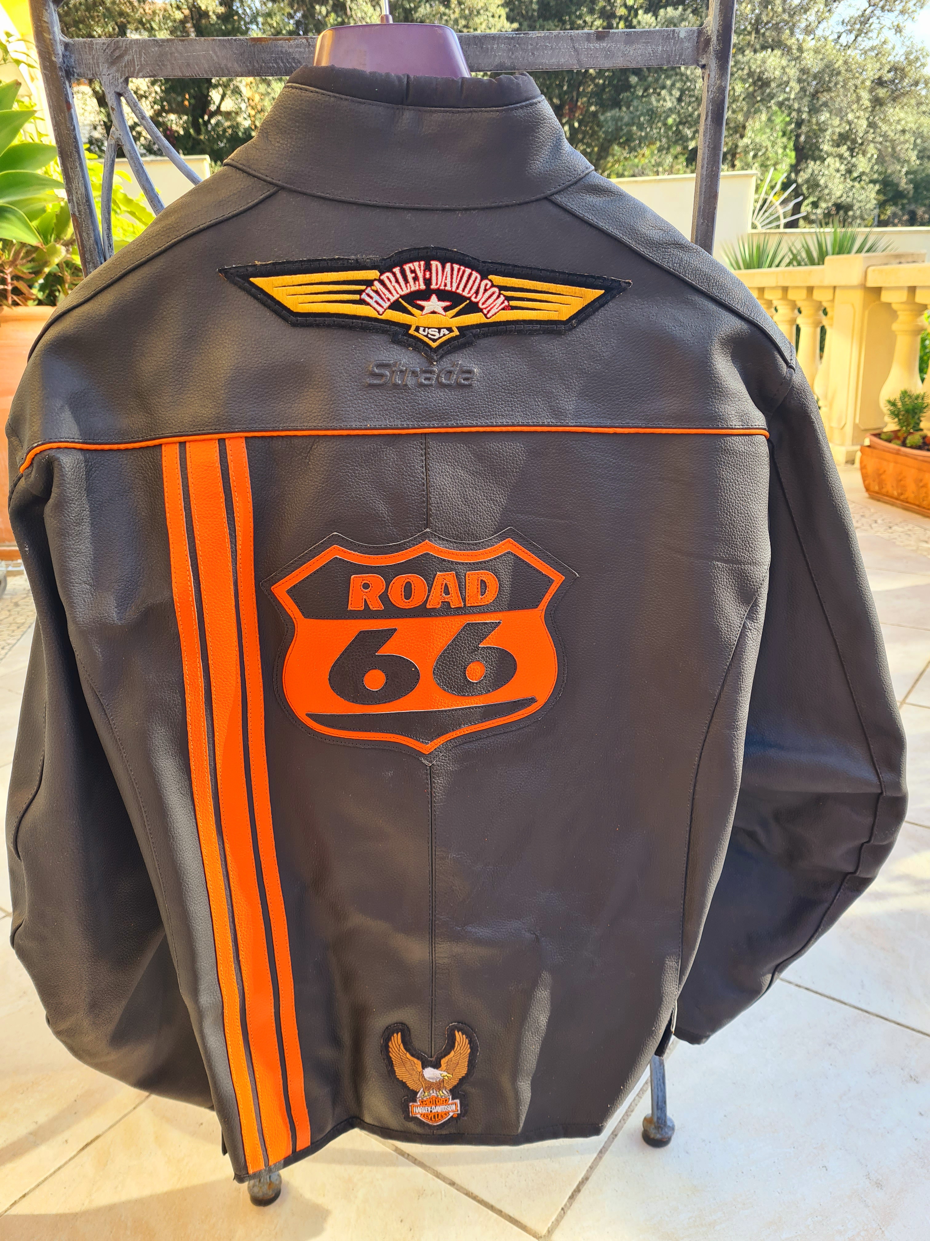 Blouson cuir.strada route66.t xl — photo 2/3