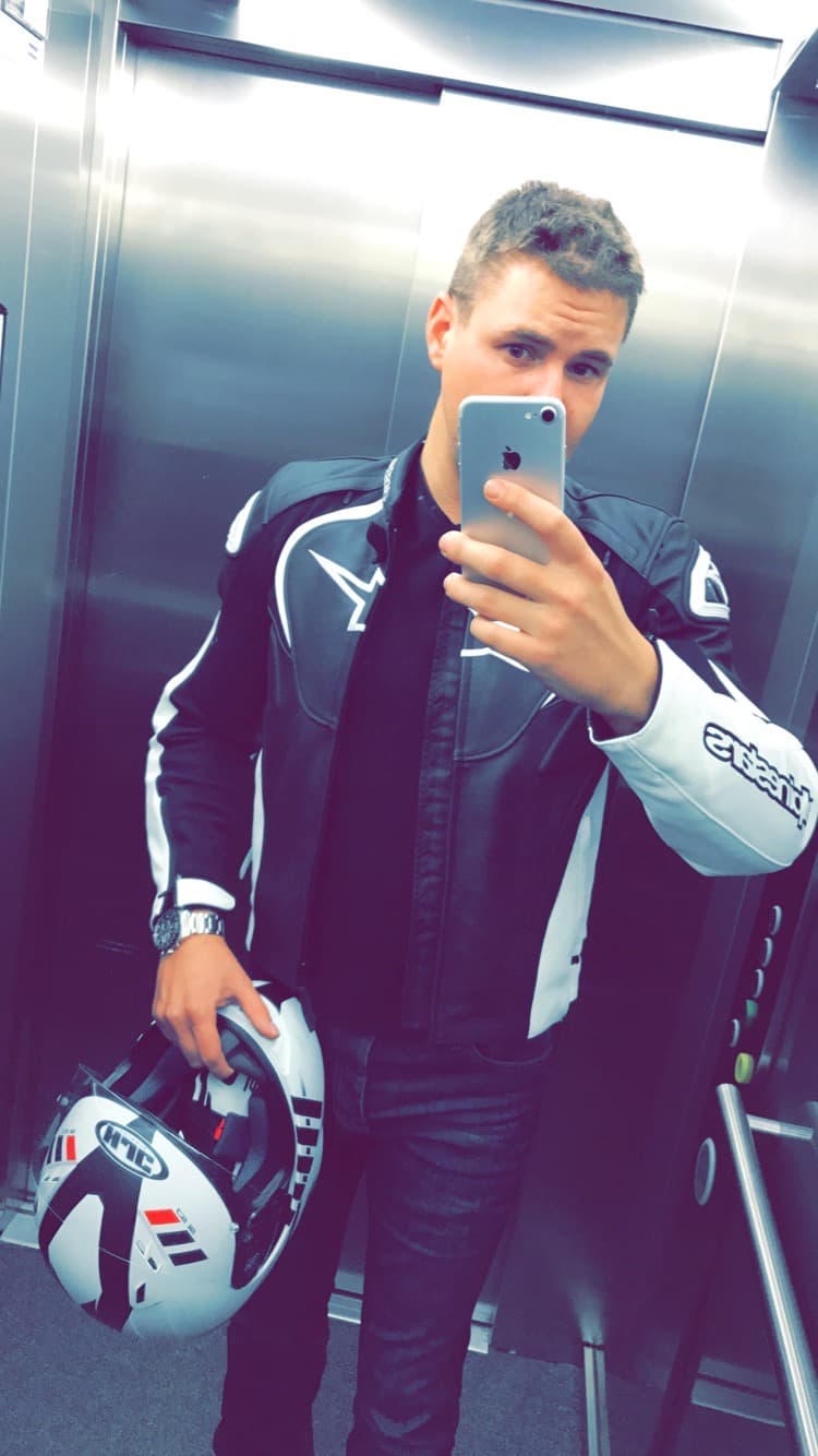Veste cuir moto Alpinestars portée 3 fois ! NEUVE !!! — photo 2/3