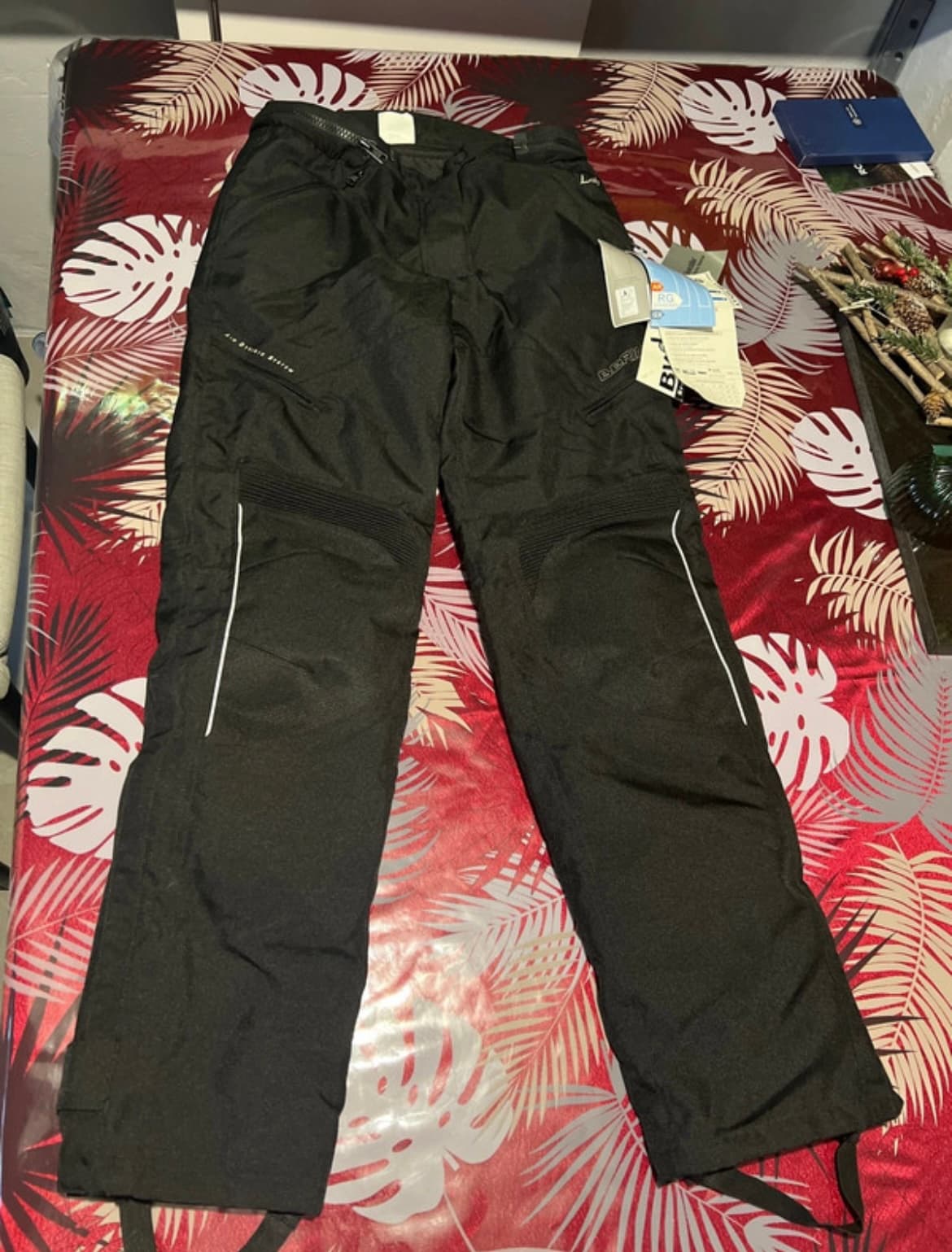 Pantalon moto femme