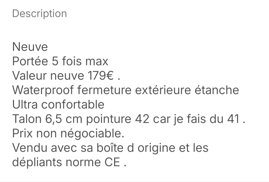 Bottes tcx