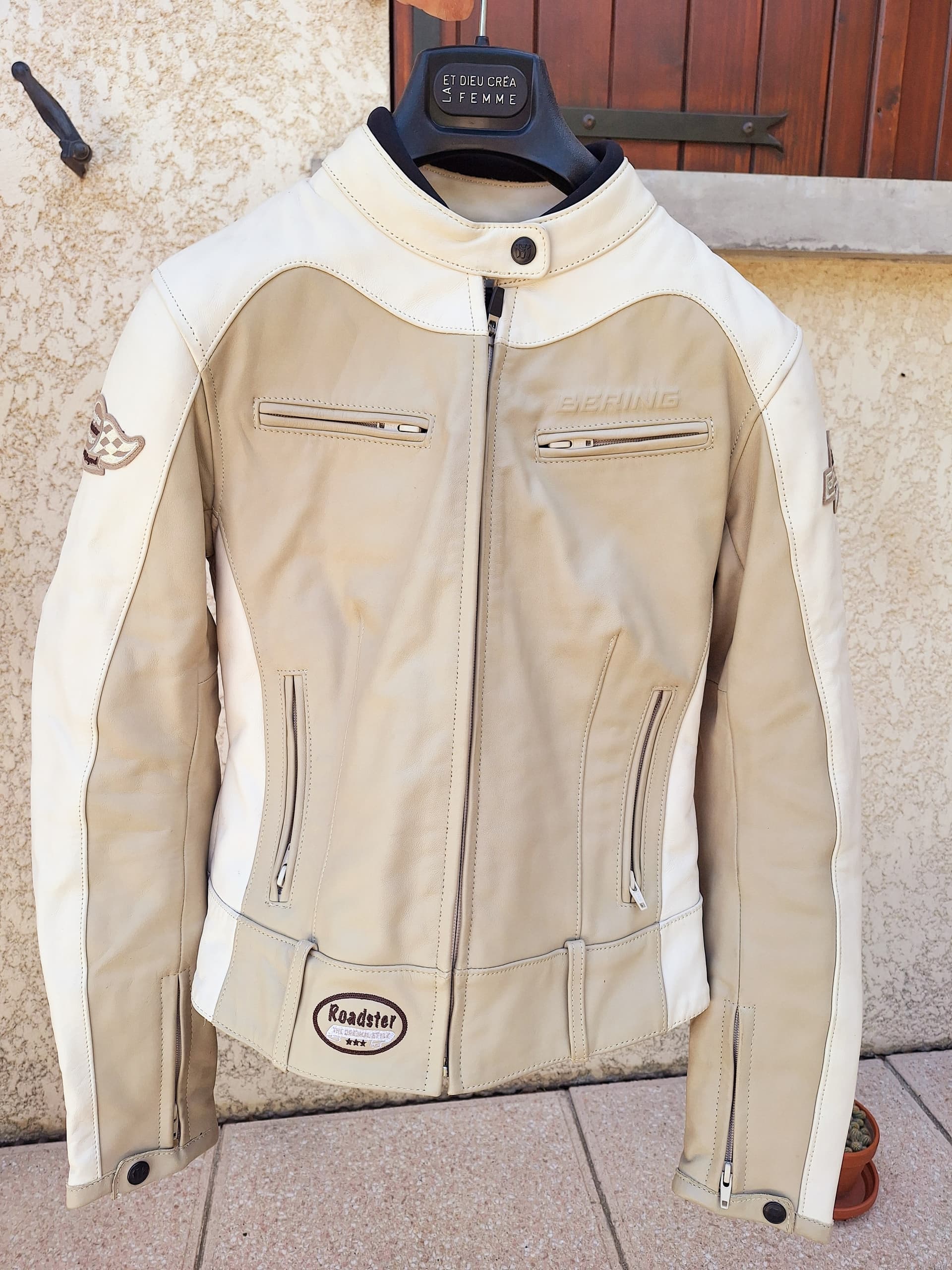 Veste de moto BERING. Femme
