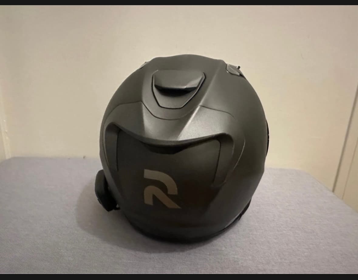 Casque HJC rpha 31 gris mat taille M visière noir + kit Bluetooth — photo 3/3