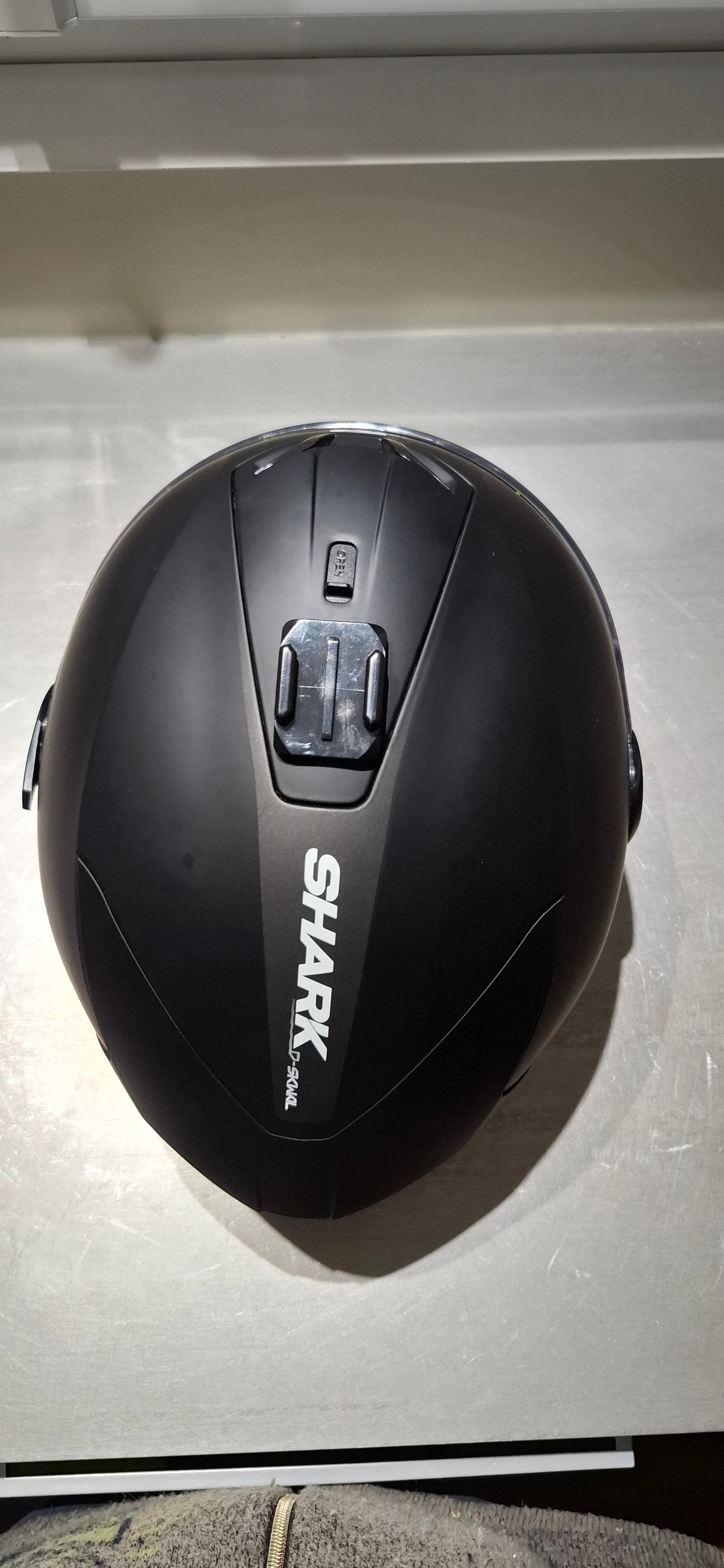 Casque moto Shark D-Skwal 2 Blank Noir Mat